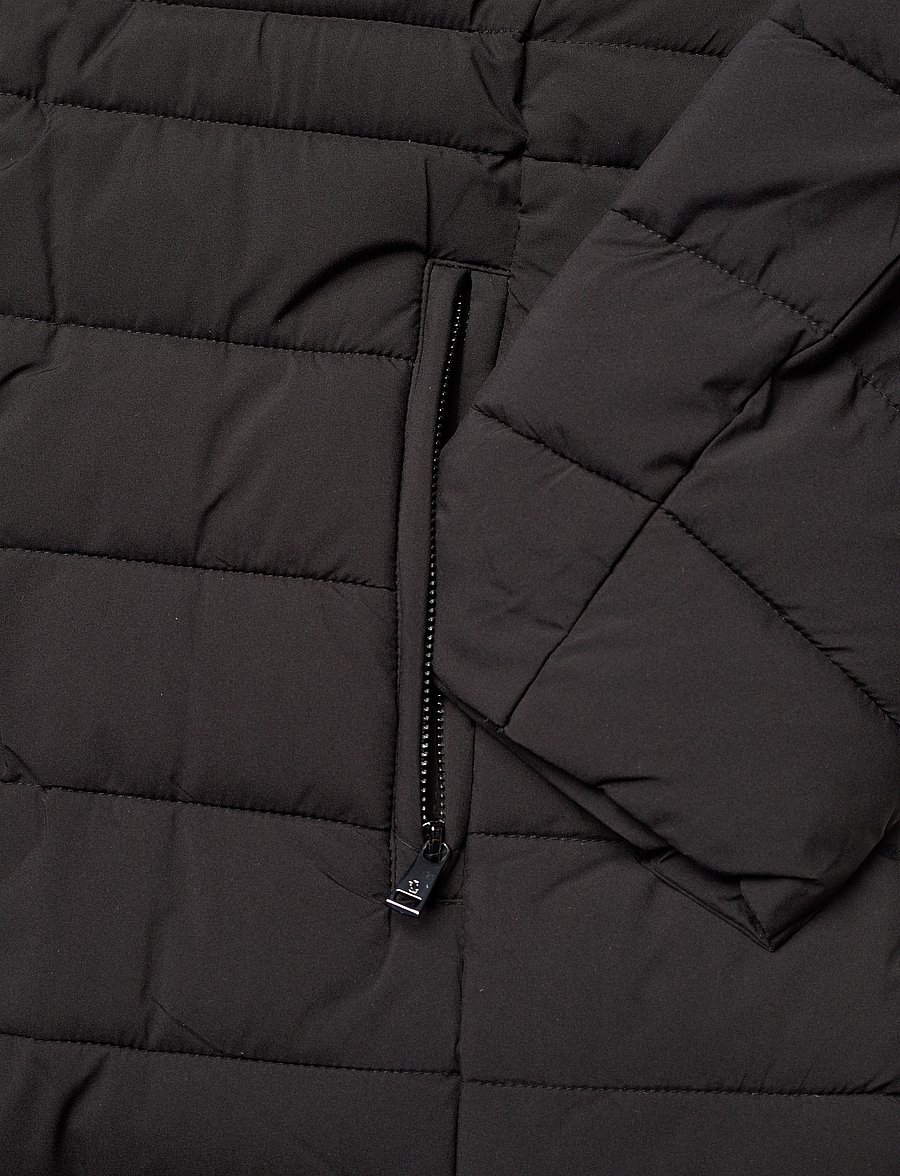 Lauren Ralph Lauren - Belted Quilted Mockneck Coat - black - 5