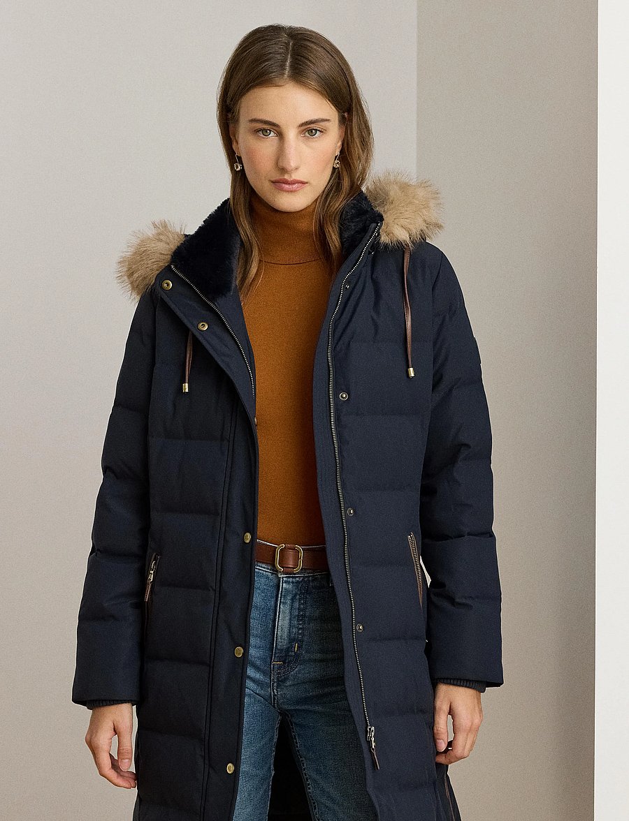 Lauren Ralph Lauren - SATIN FINISH-HRT PFR FF TRM HD35" - dk navy - 0