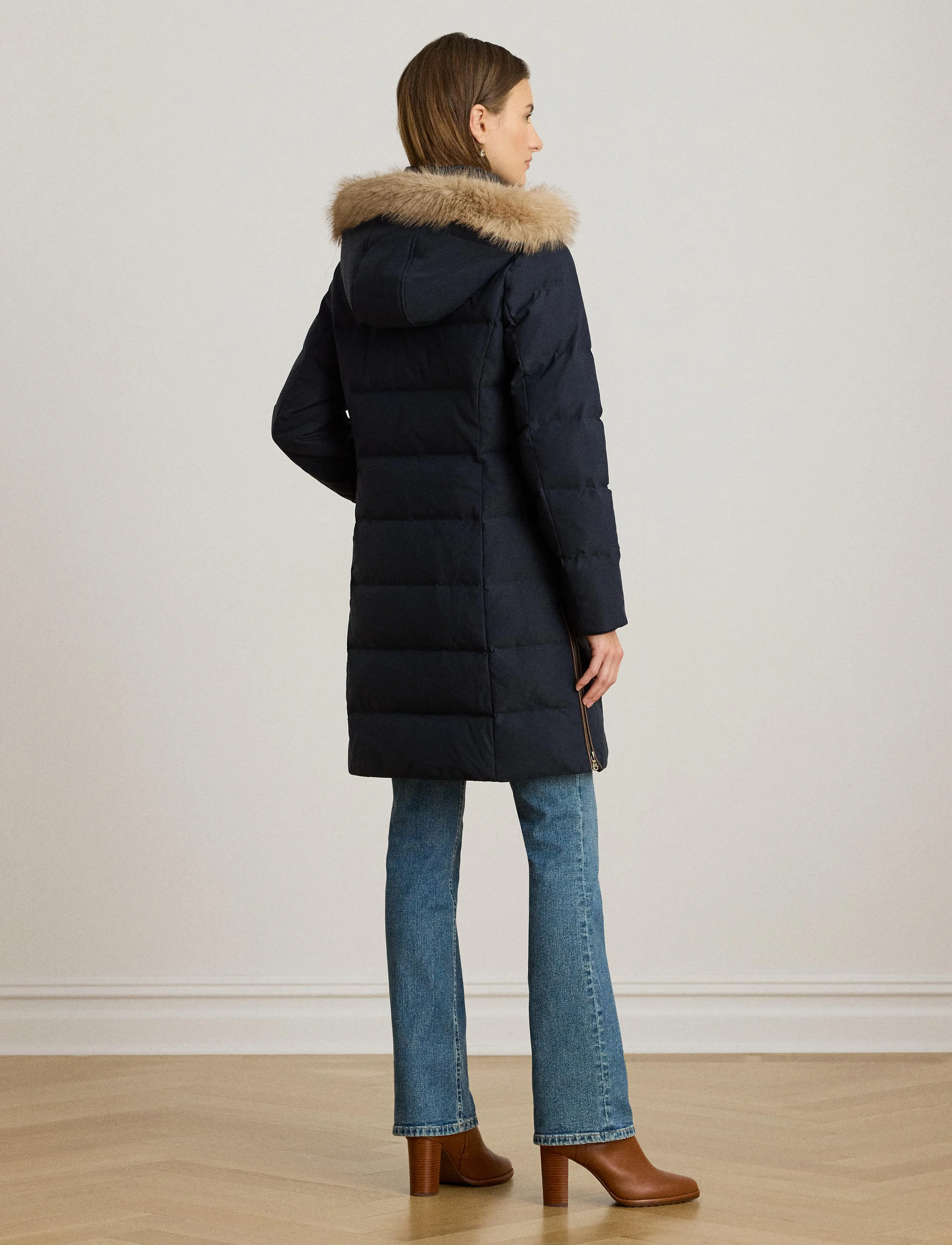 Lauren Ralph Lauren - SATIN FINISH-HRT PFR FF TRM HD35" - dk navy - 5