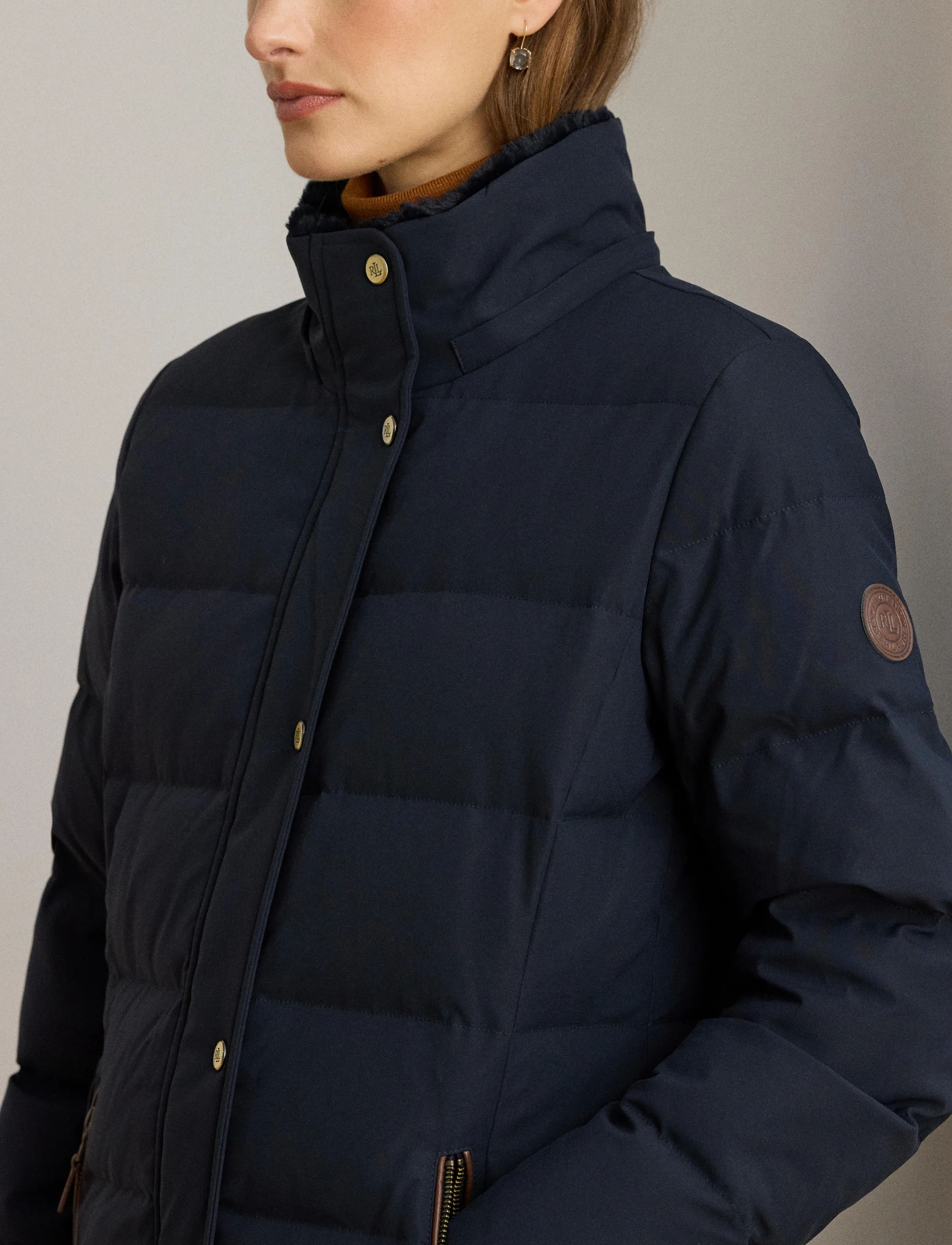 Lauren Ralph Lauren Faux-Fur-Trim Hooded Down Coat jackor dam – bild 7