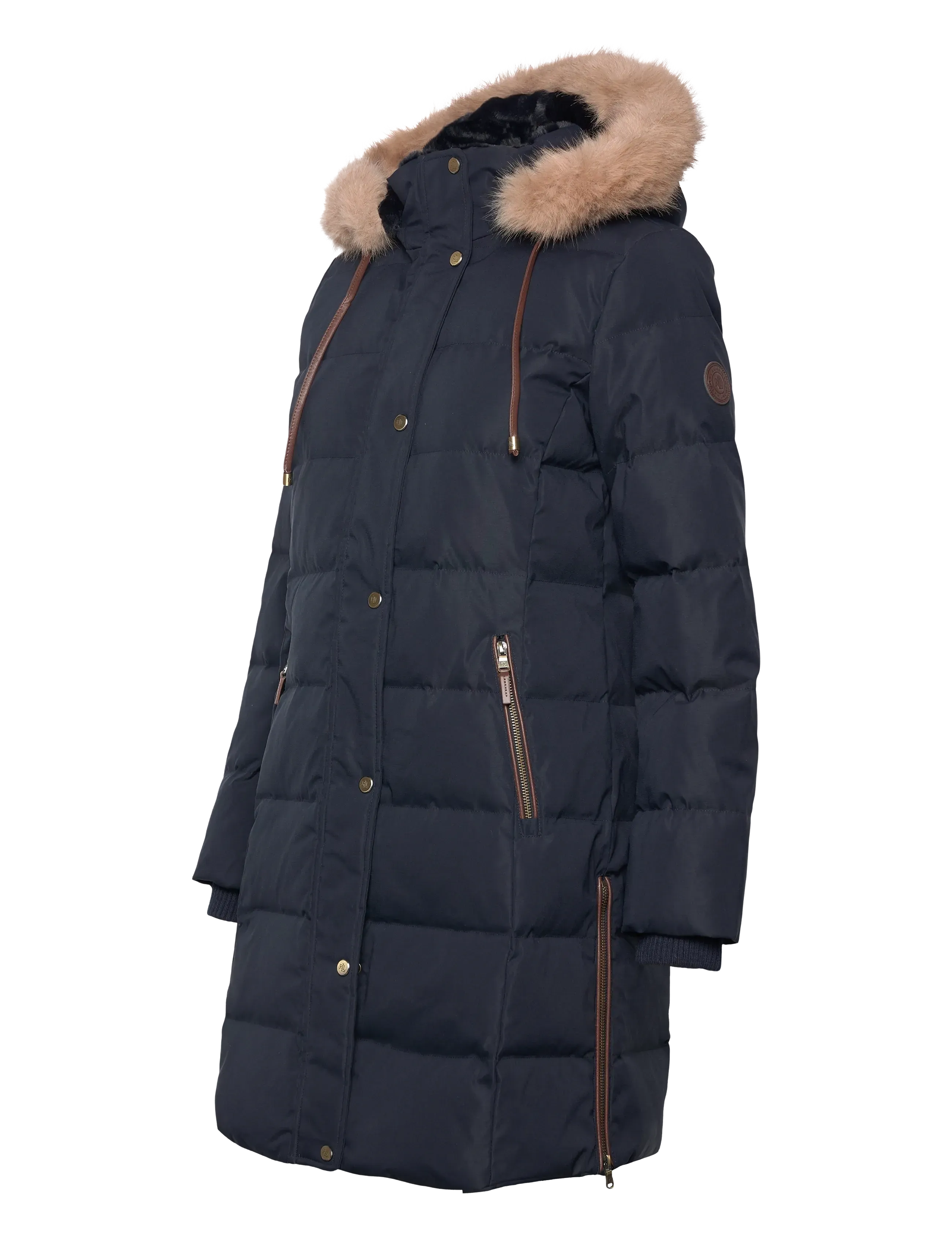 Lauren Ralph Lauren - SATIN FINISH-HRT PFR FF TRM HD35" - dk navy - 3