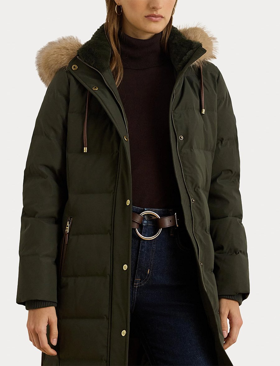 Lauren Ralph Lauren - SATIN FINISH-HRT PFR FF TRM HD35" - litchfield loden - 5