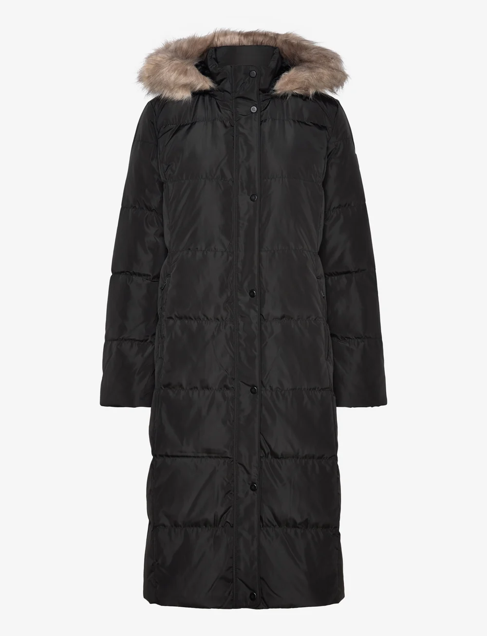 Lauren ralph lauren faux fur trim down coat clearance