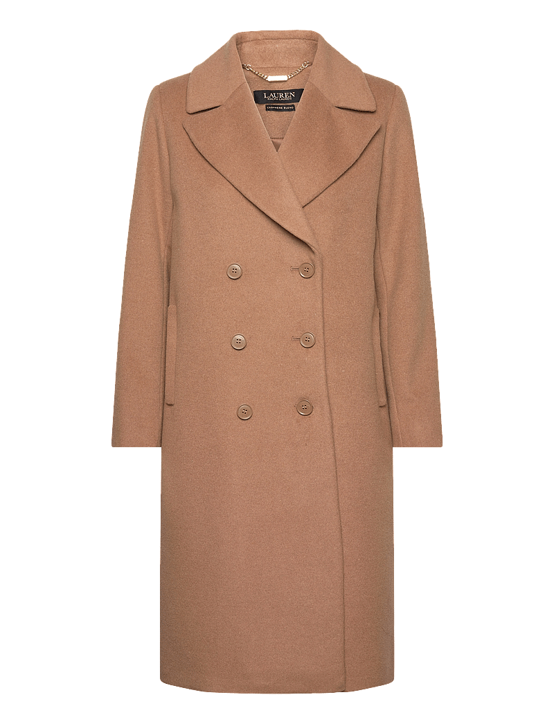 Lauren Ralph Lauren Wool-blend Double-breasted Coat – wool coats – shop at Booztlet