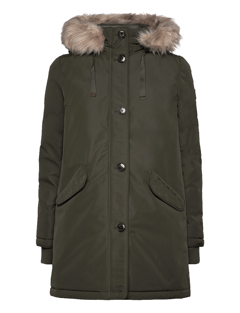 Lauren Ralph Lauren Faux-fur-trim Hooded Puffer Coat 399 Buy Padded Coats from Lauren Ralph Lauren online at Fast delivery and easy