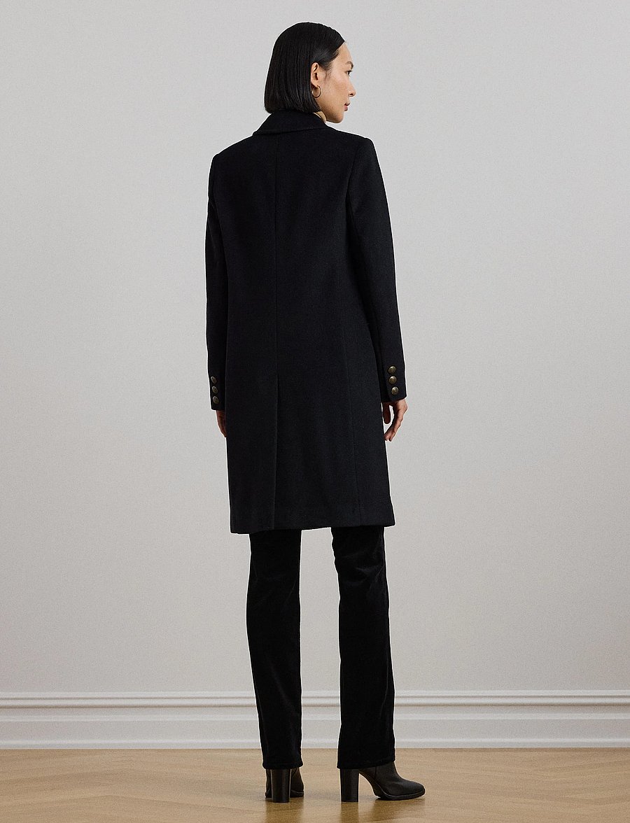 Lauren Ralph Lauren - CASHMERE BLEND-CRESTED WOOL 39" - black - 3