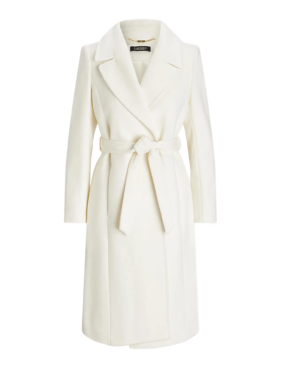 Lauren Ralph Lauren - CASHMERE BLEND-WOOL WRAP 42" - winterjacken - moda cream - 1
