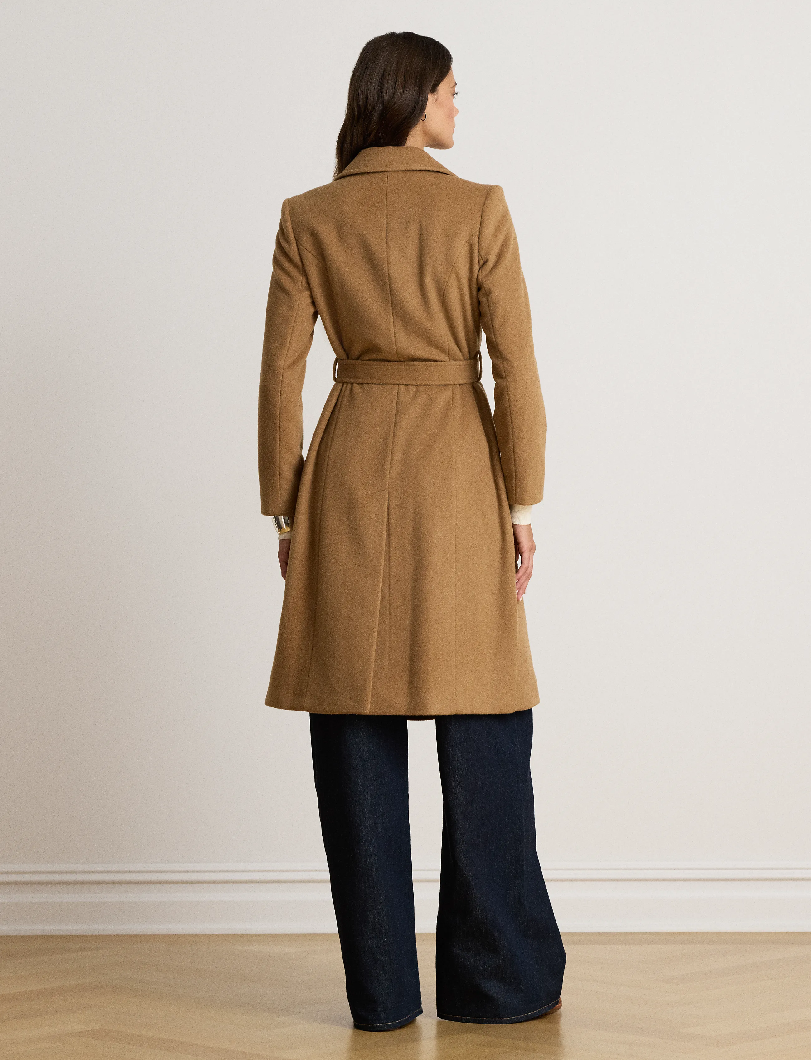 Lauren Ralph Lauren - CASHMERE BLEND-WOOL WRAP 42" - vinterjackor - new vicuna - 3