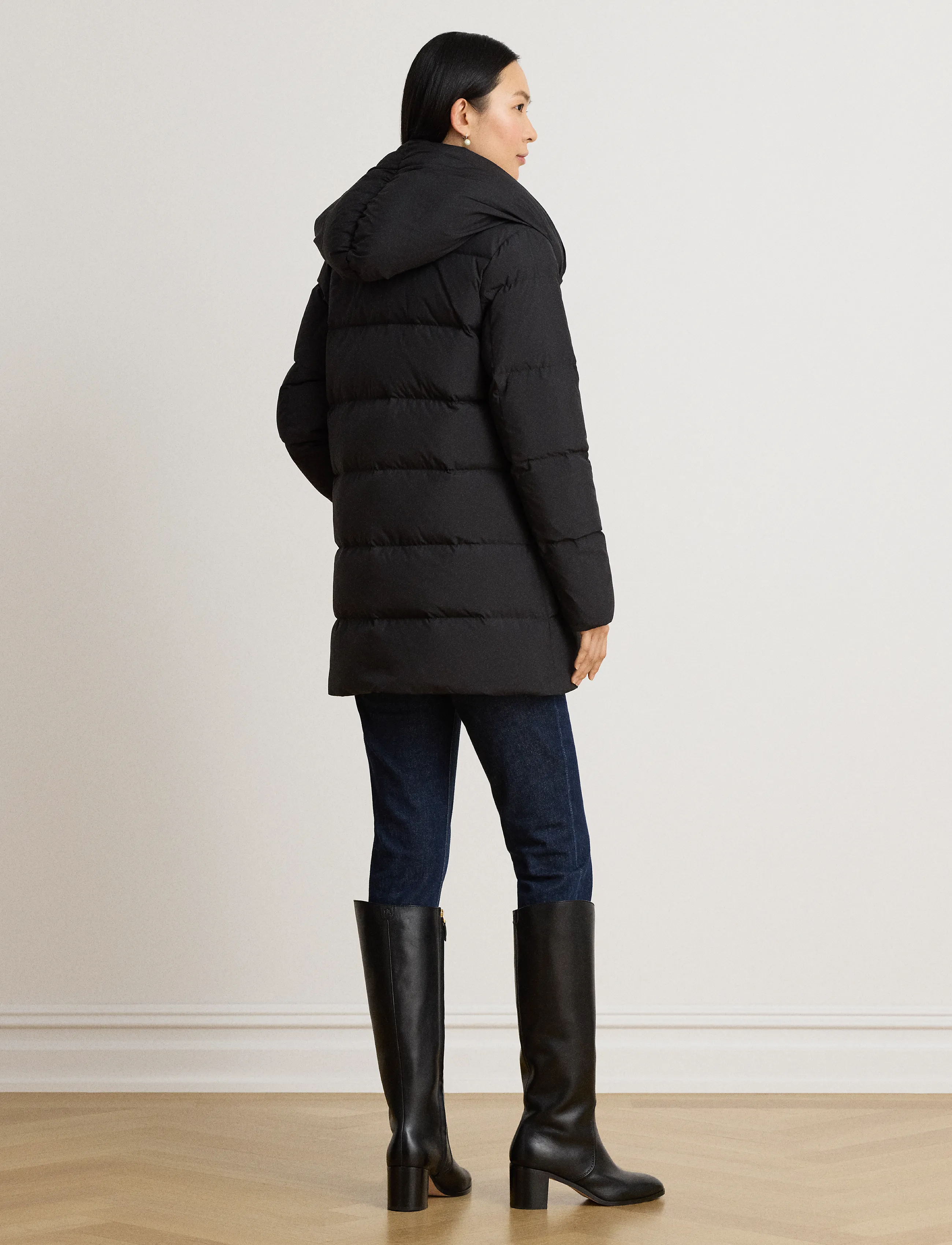 Lauren Ralph Lauren Hooded Down Coat dunjackor dam – bild 2