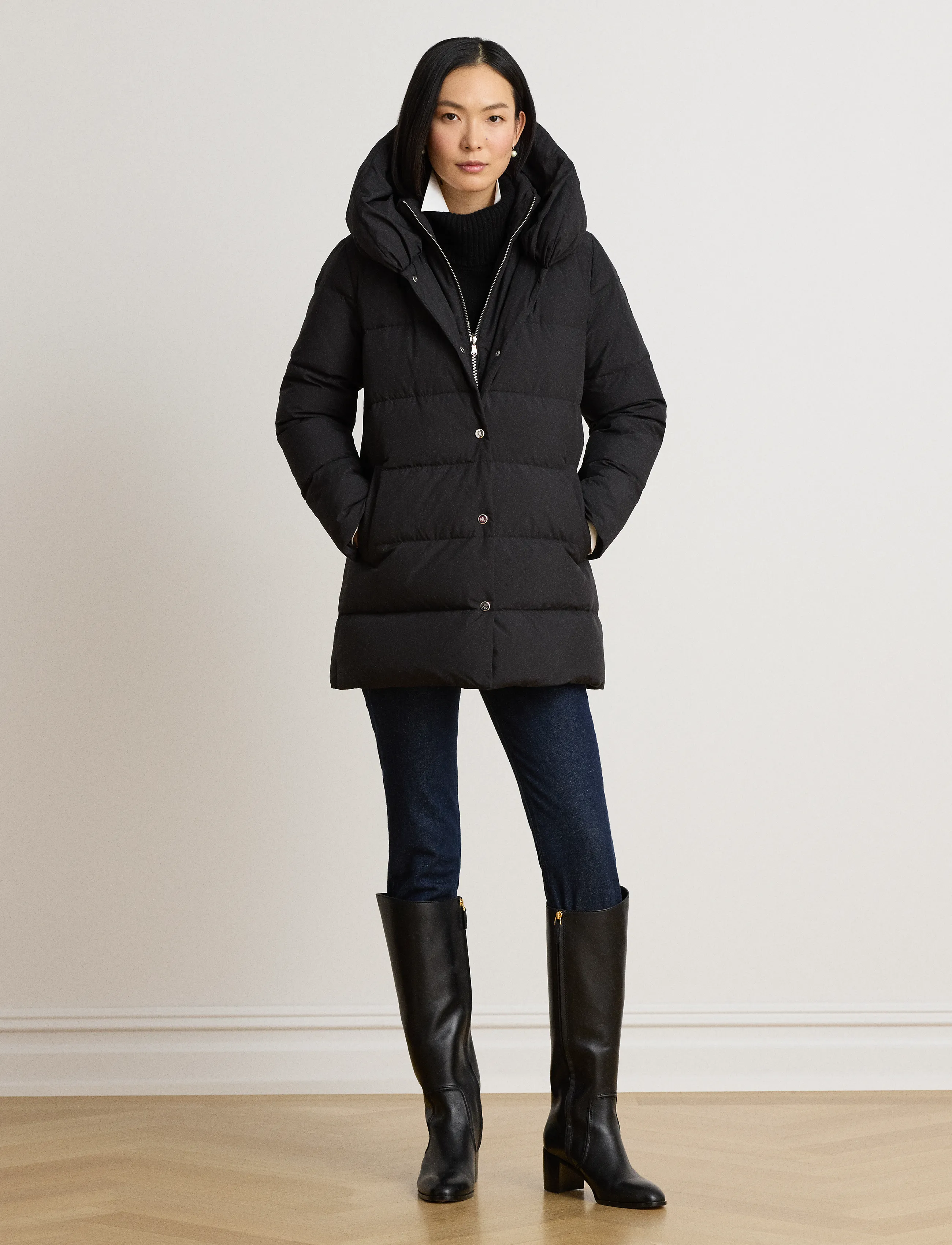 Lauren Ralph Lauren Hooded Down Coat dunjackor dam – bild 3