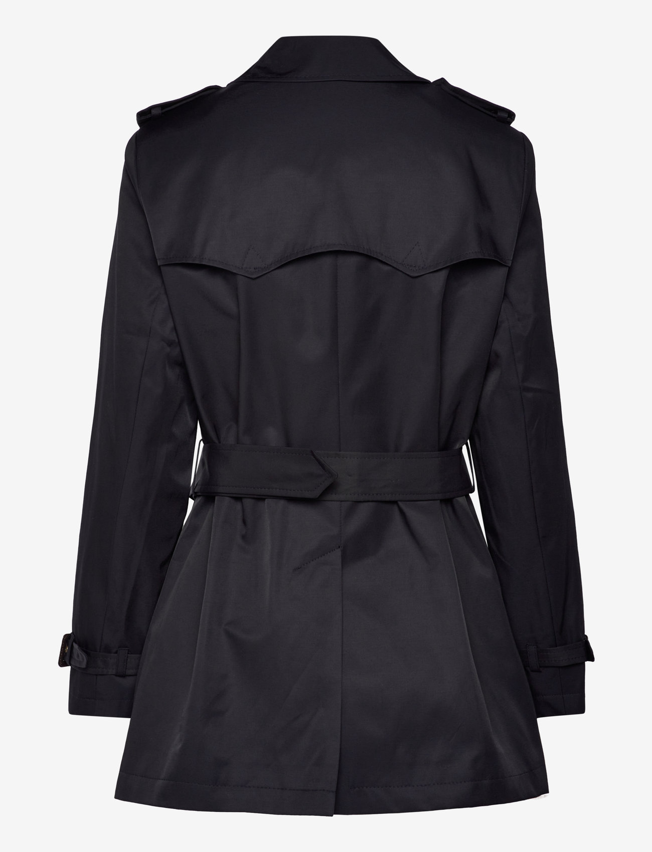 Lauren Ralph Lauren - Double-Breasted Cotton-Blend Trench Coat - trenchcoats - dk navy - 1