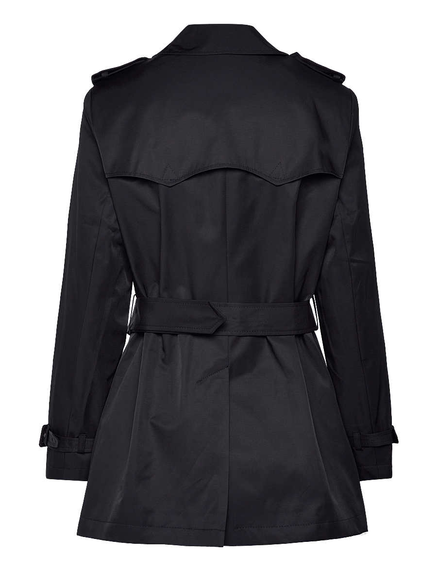 Lauren Ralph Lauren - Double-Breasted Cotton-Blend Trench Coat - vihmamantlid - dk navy - 2