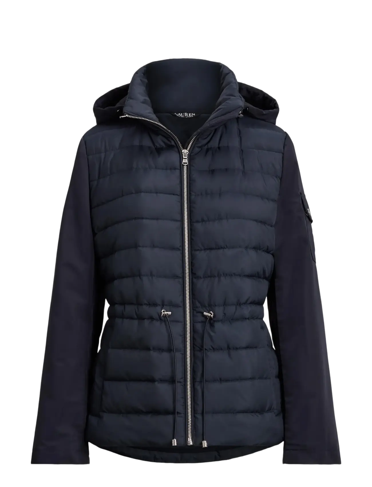 LAUREN RALPH LAUREN Quilted Funnelneck Puffer Jacke Navy - S - Damen