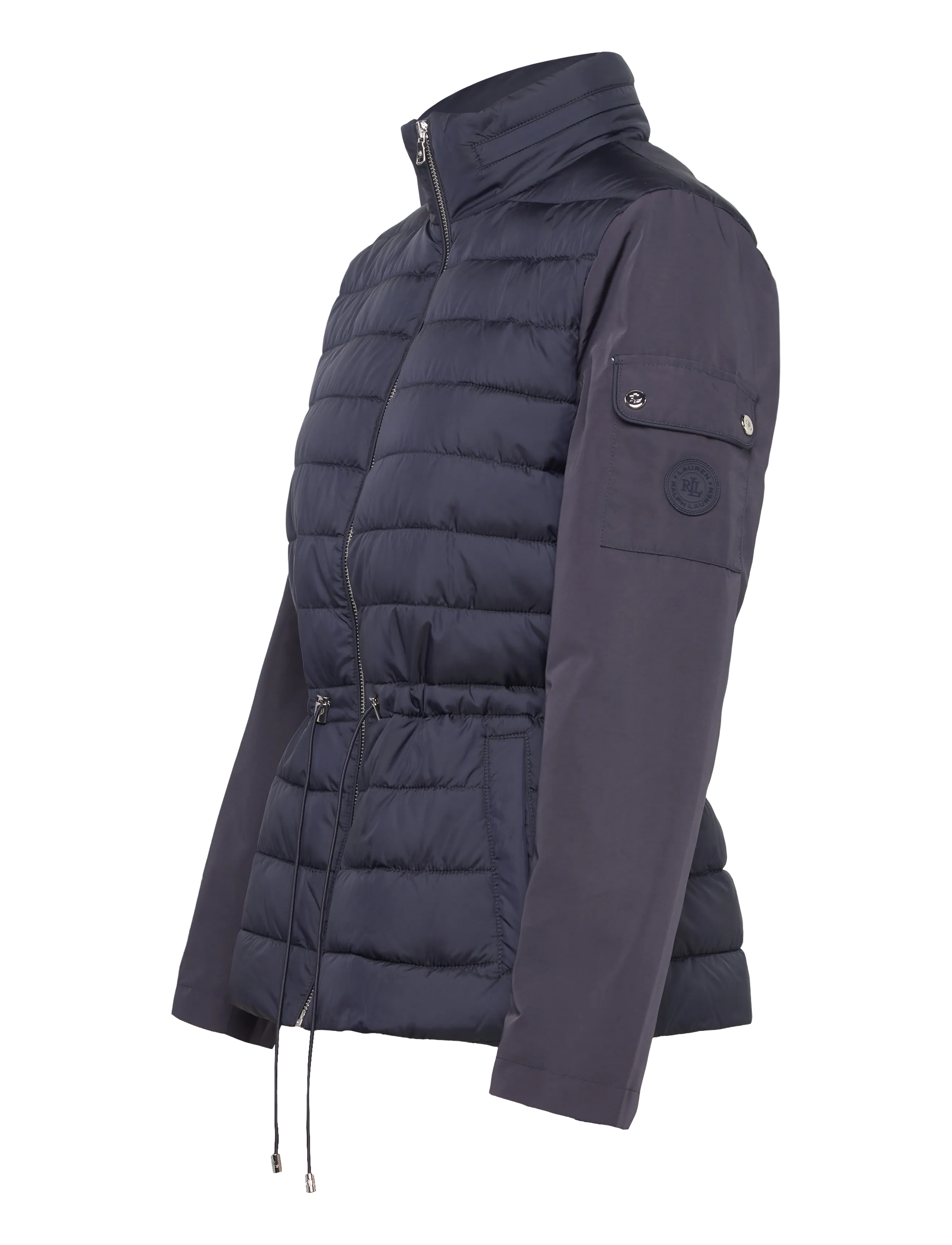 Lauren Ralph Lauren - Quilted Funnelneck Puffer Jacket - dk navy - 2