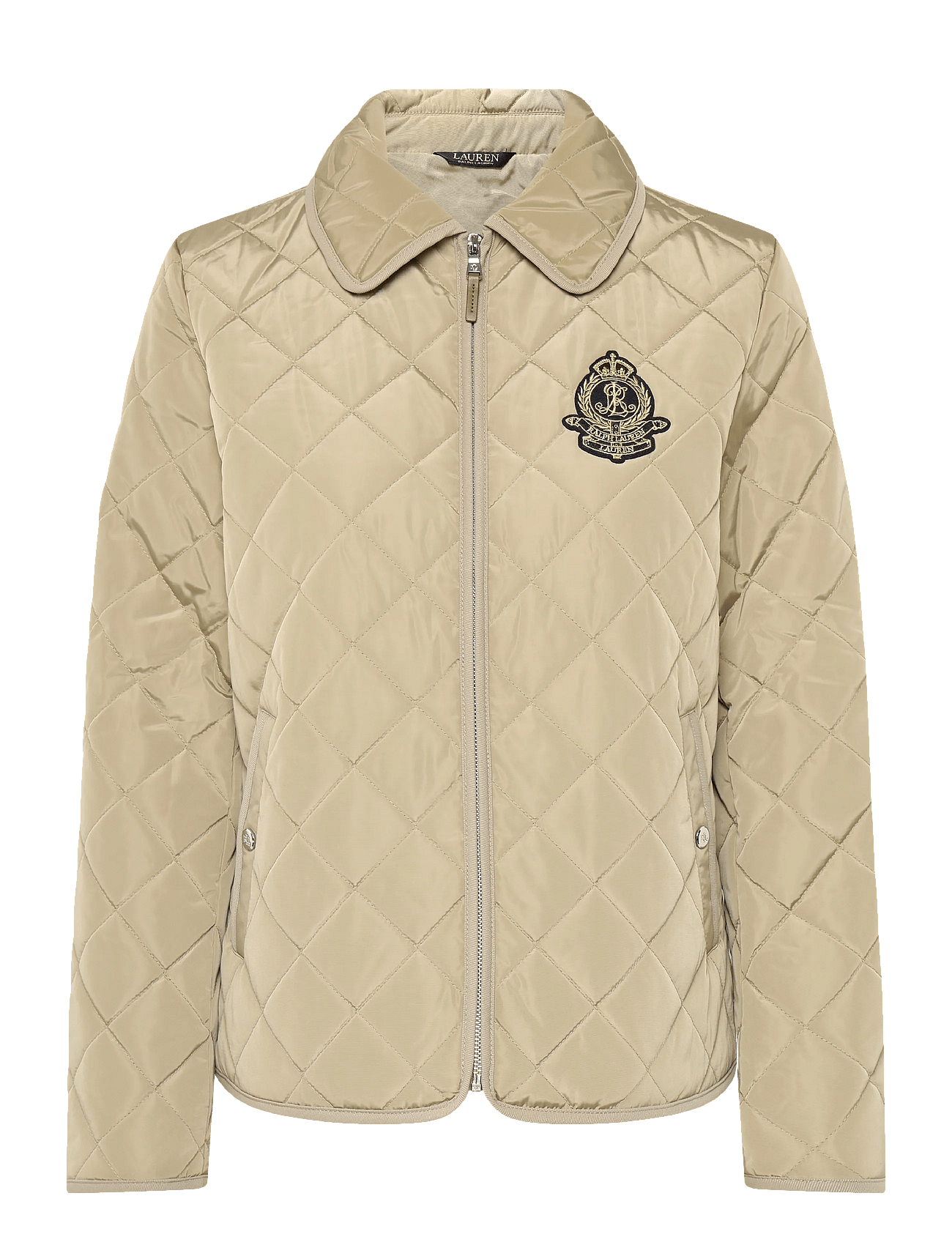 Lauren Ralph Lauren - Crest-Patch Diamond-Quilted