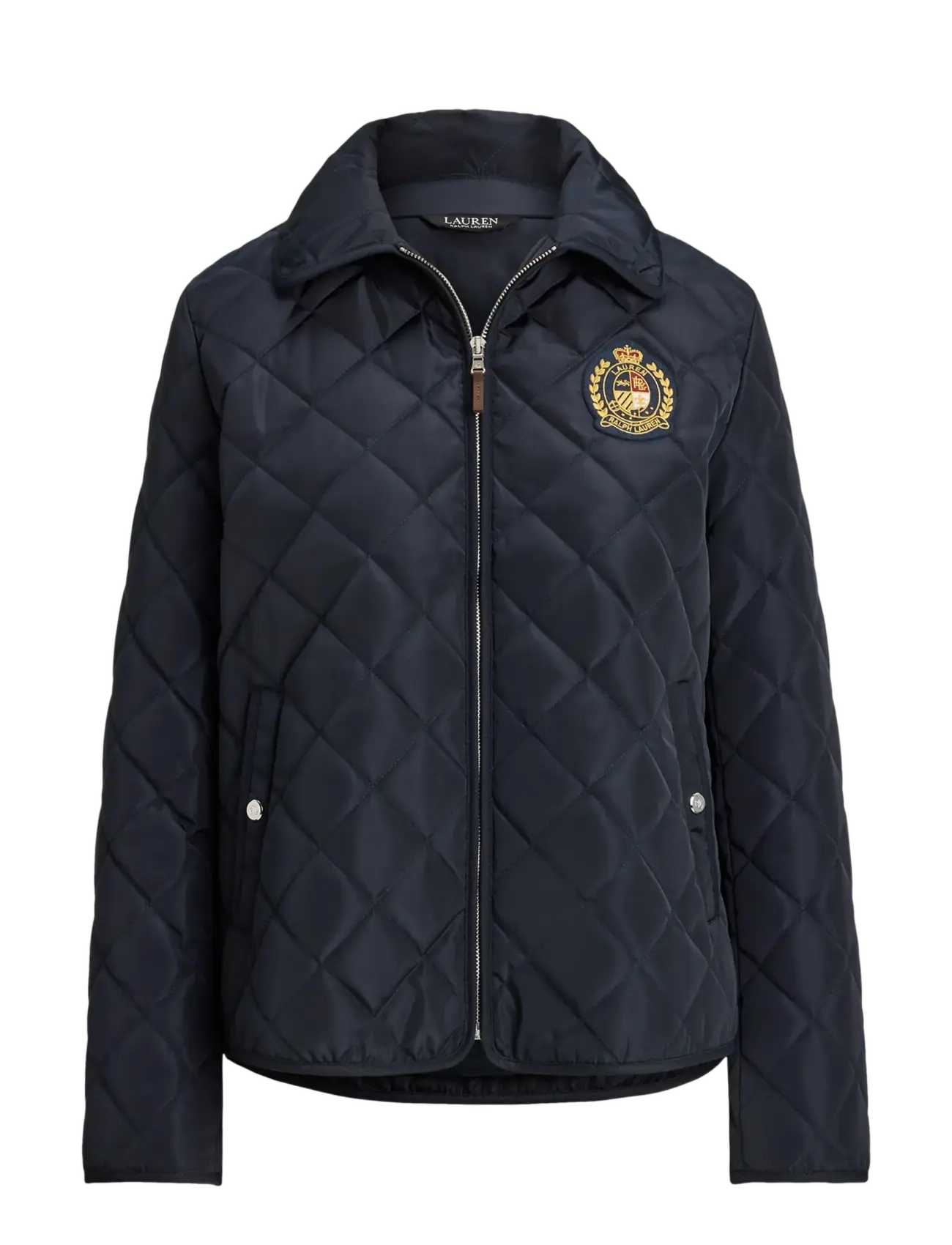 Lauren Ralph Lauren - Crest-Patch Diamond-Quilted