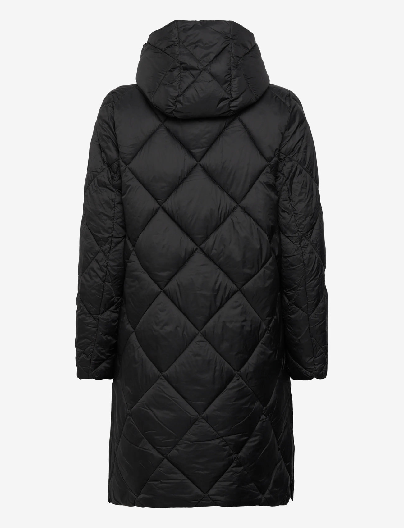 Lauren Ralph Lauren - Hooded Diamond-Quilted Down Coat - kevadjoped - black - 2