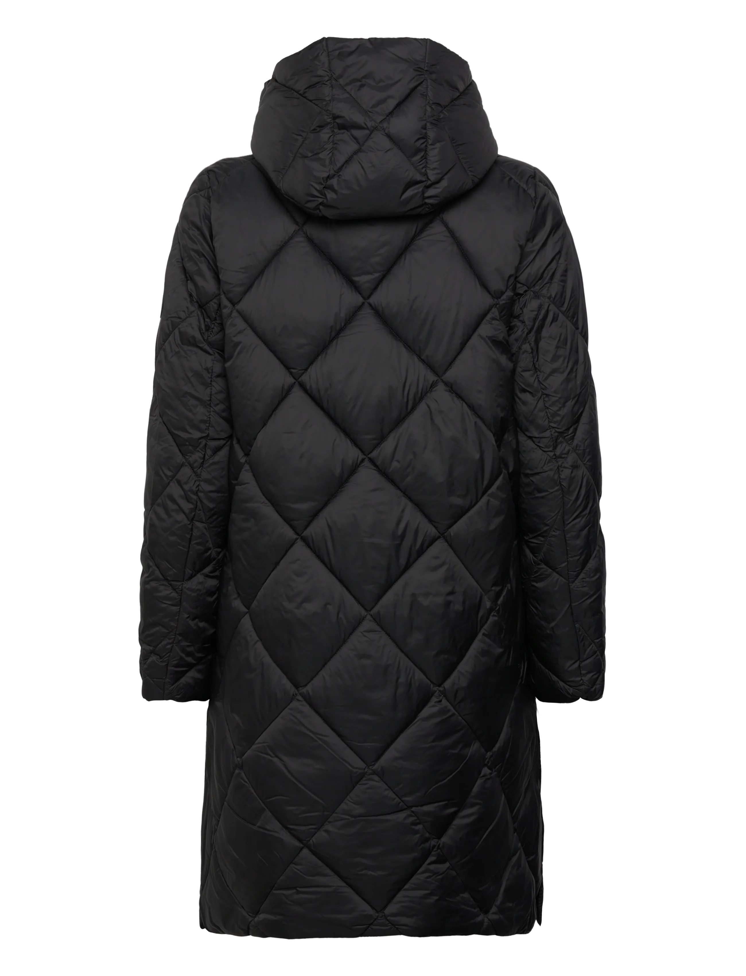 Lauren Ralph Lauren - Hooded Diamond-Quilted Down Coat - winter jacket - black - 2