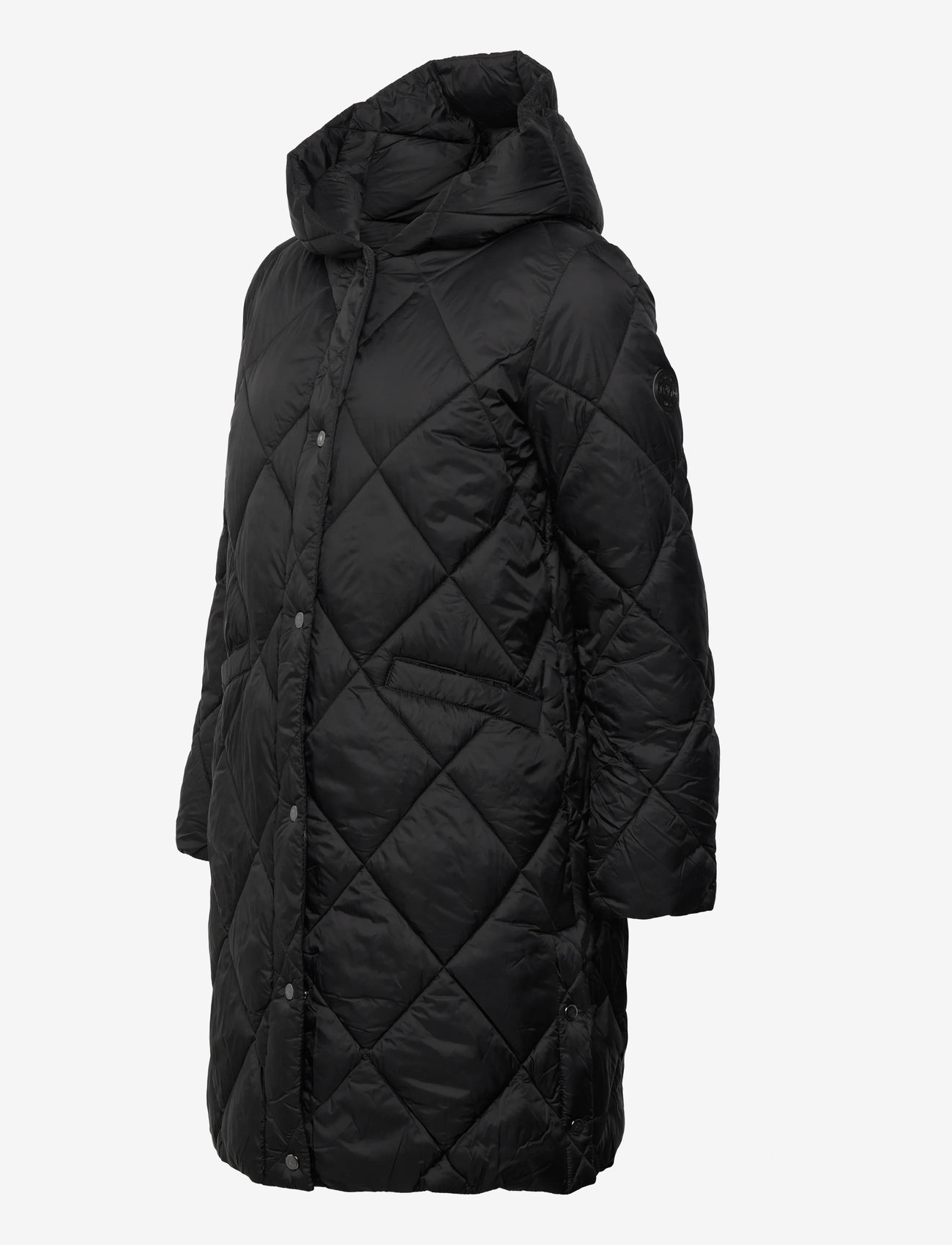 Lauren Ralph Lauren - Hooded Diamond-Quilted Down Coat - kevadjoped - black - 4