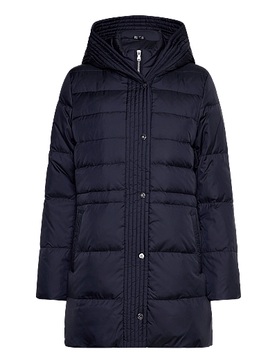Lauren Ralph Lauren Hooded Quilted Vestee Down Coat - Sulemantlid - DK NAVY / navy