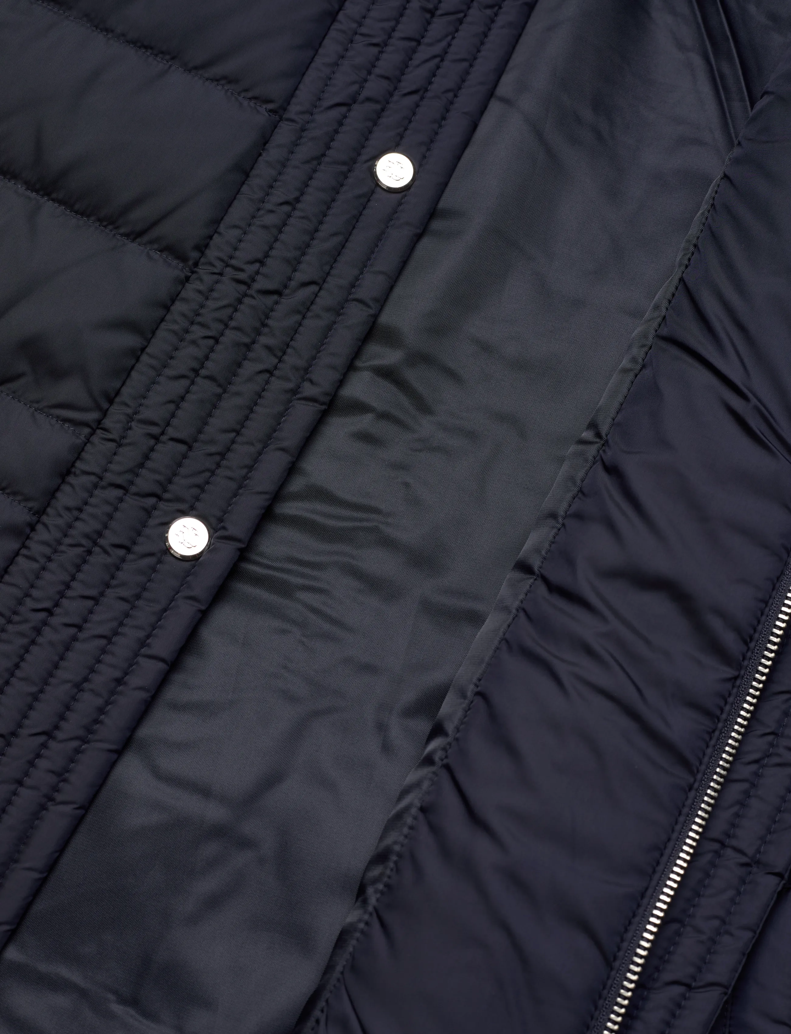 Lauren Ralph Lauren - Hooded Quilted Vestee Down Coat - winterjacken - dk navy - 4