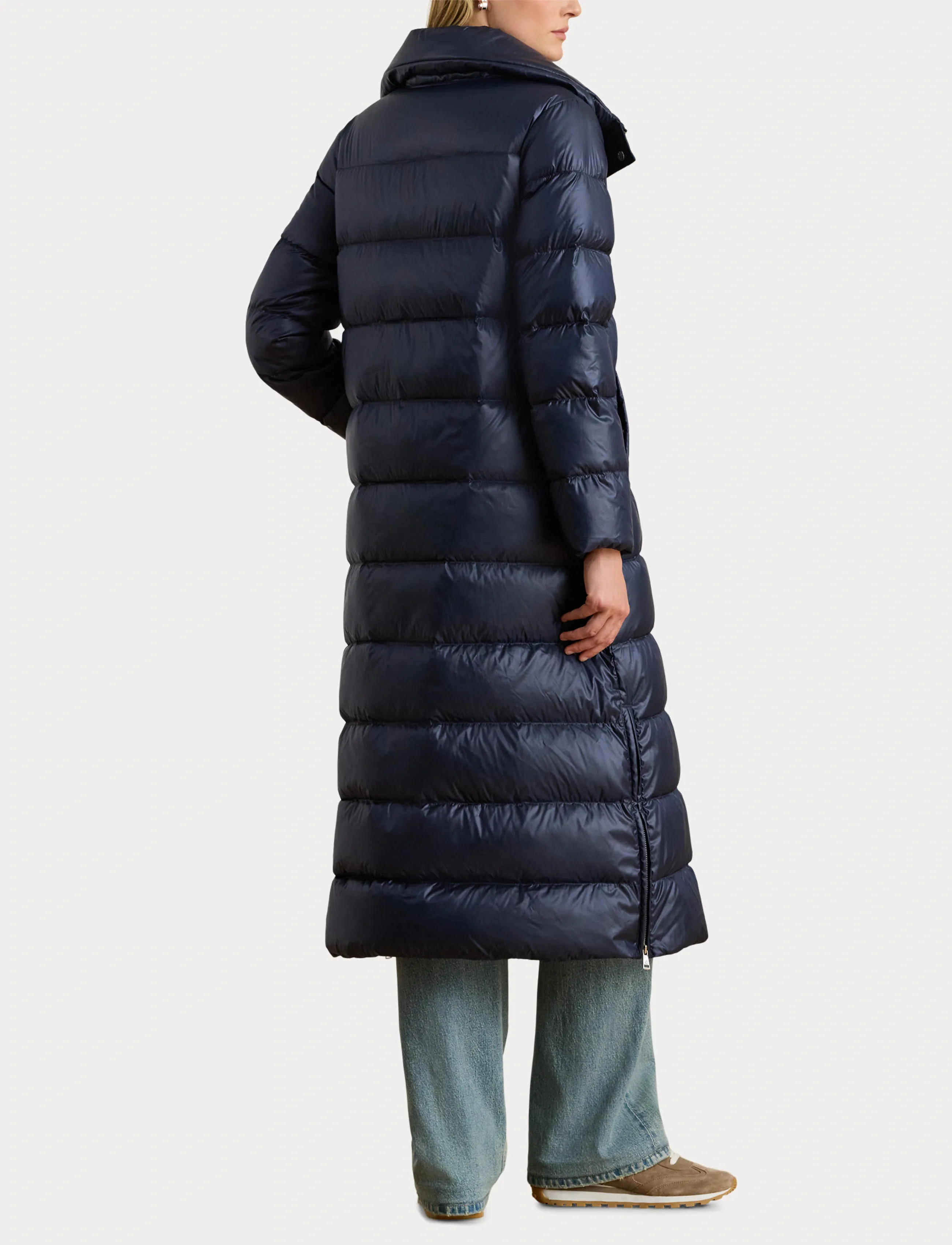 Lauren Ralph Lauren Metallic Funnelneck Down Maxicoat kappor & rockar dam – bild 6