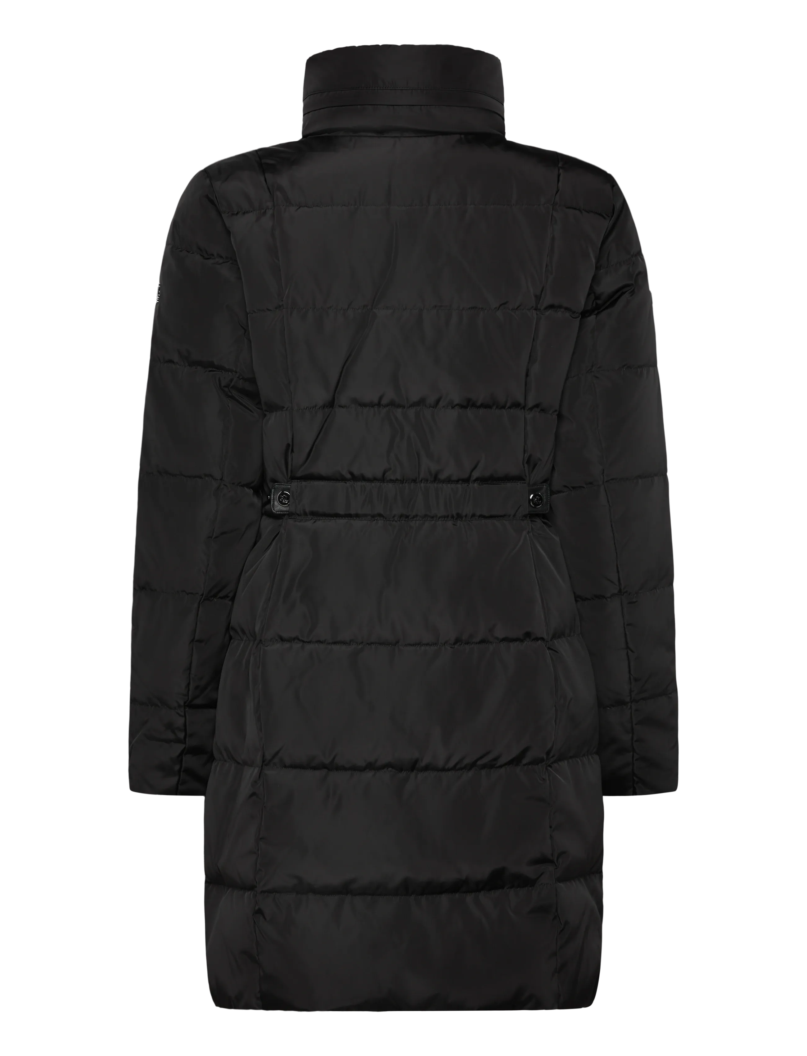 Lauren Ralph Lauren - Channel-Quilted Funnelneck Down Coat - vinterjakker - black - 1