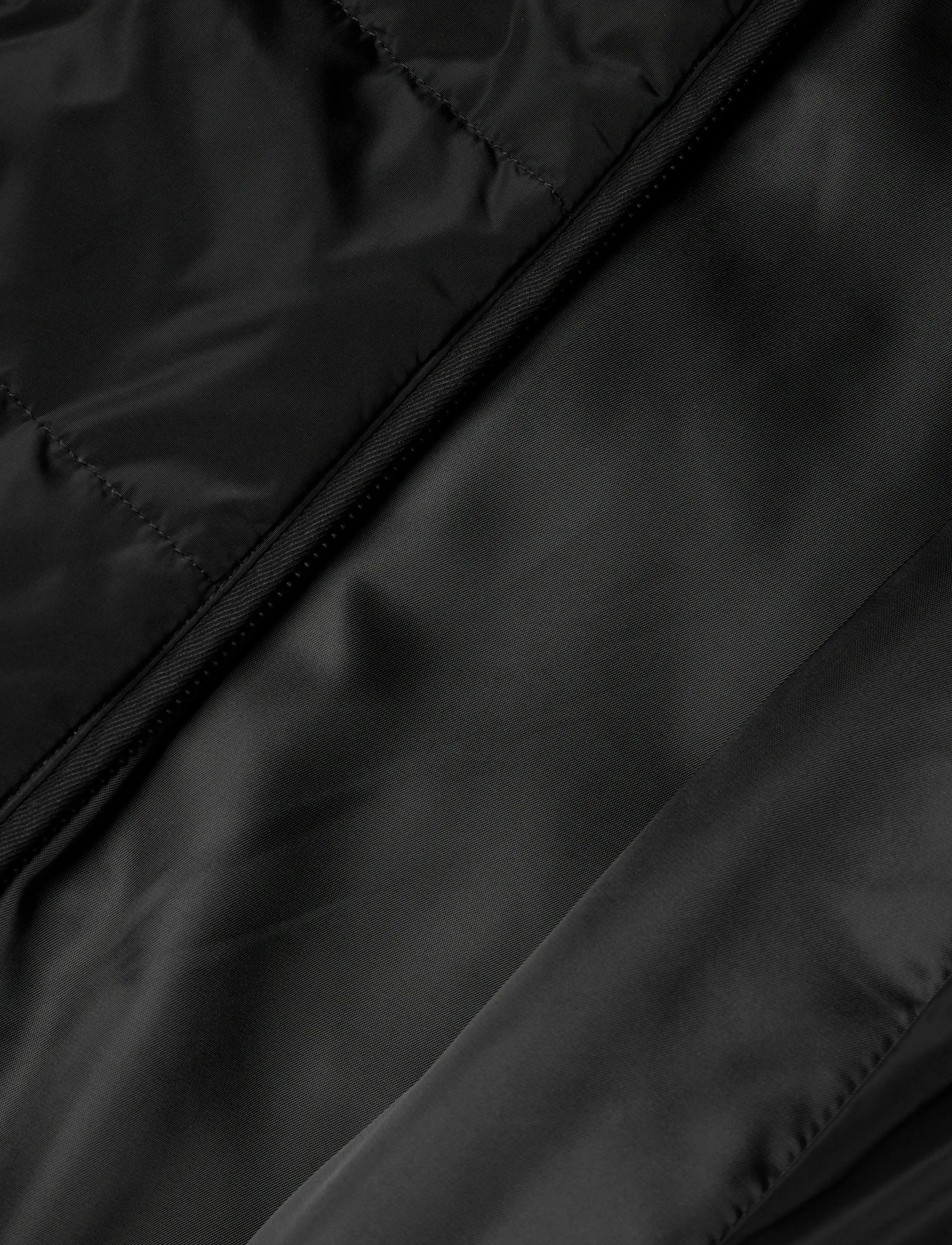 Lauren Ralph Lauren - Channel-Quilted Funnelneck Down Coat - vinterjakker - black - 5