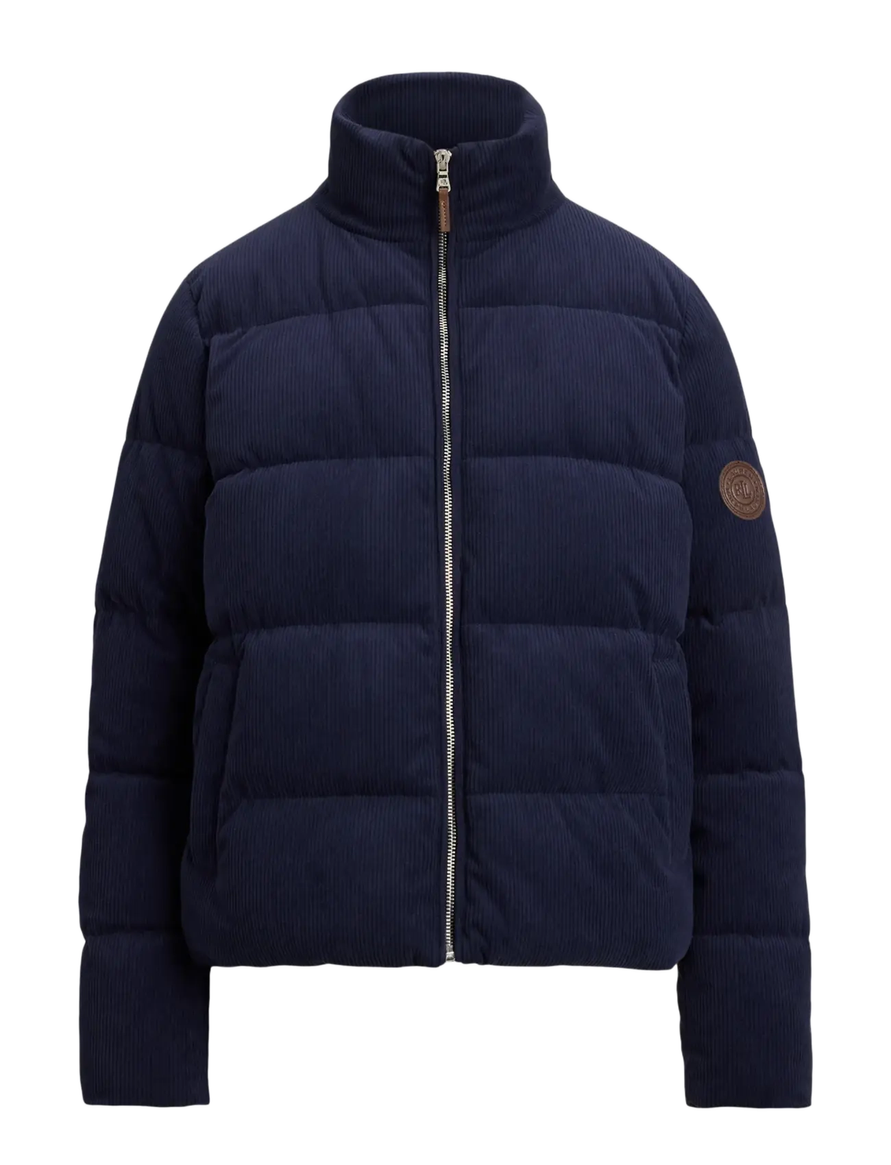 Lauren Ralph Lauren Corduroy Quilted Puffer Jacket - Kleidung - DK NAVY / navy