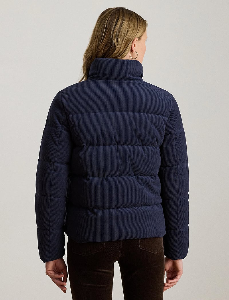 Lauren Ralph Lauren - Corduroy Quilted Puffer Jacket - vestes d'hiver - dk navy - 2