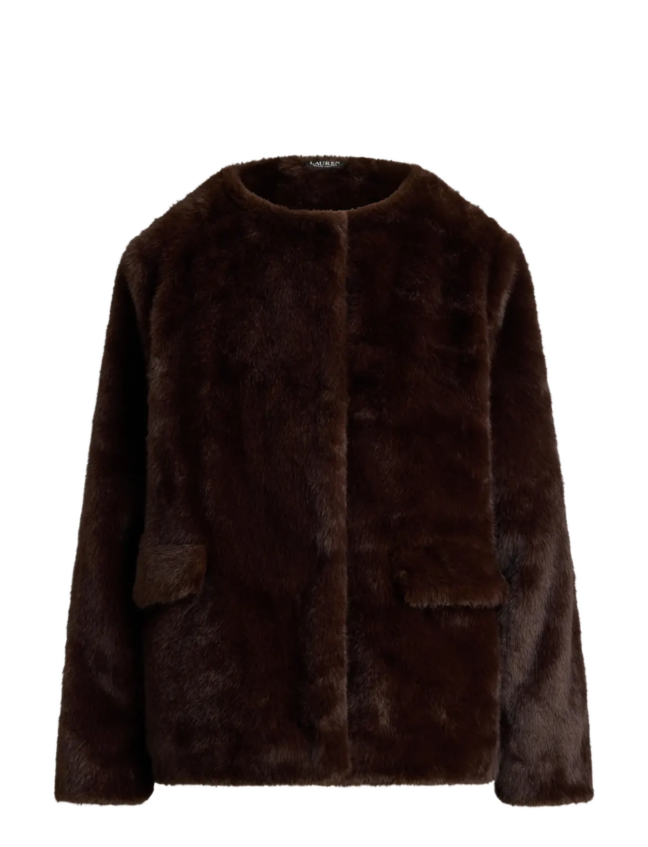 Faux-Fur Coat - CIRCUIT BROWN