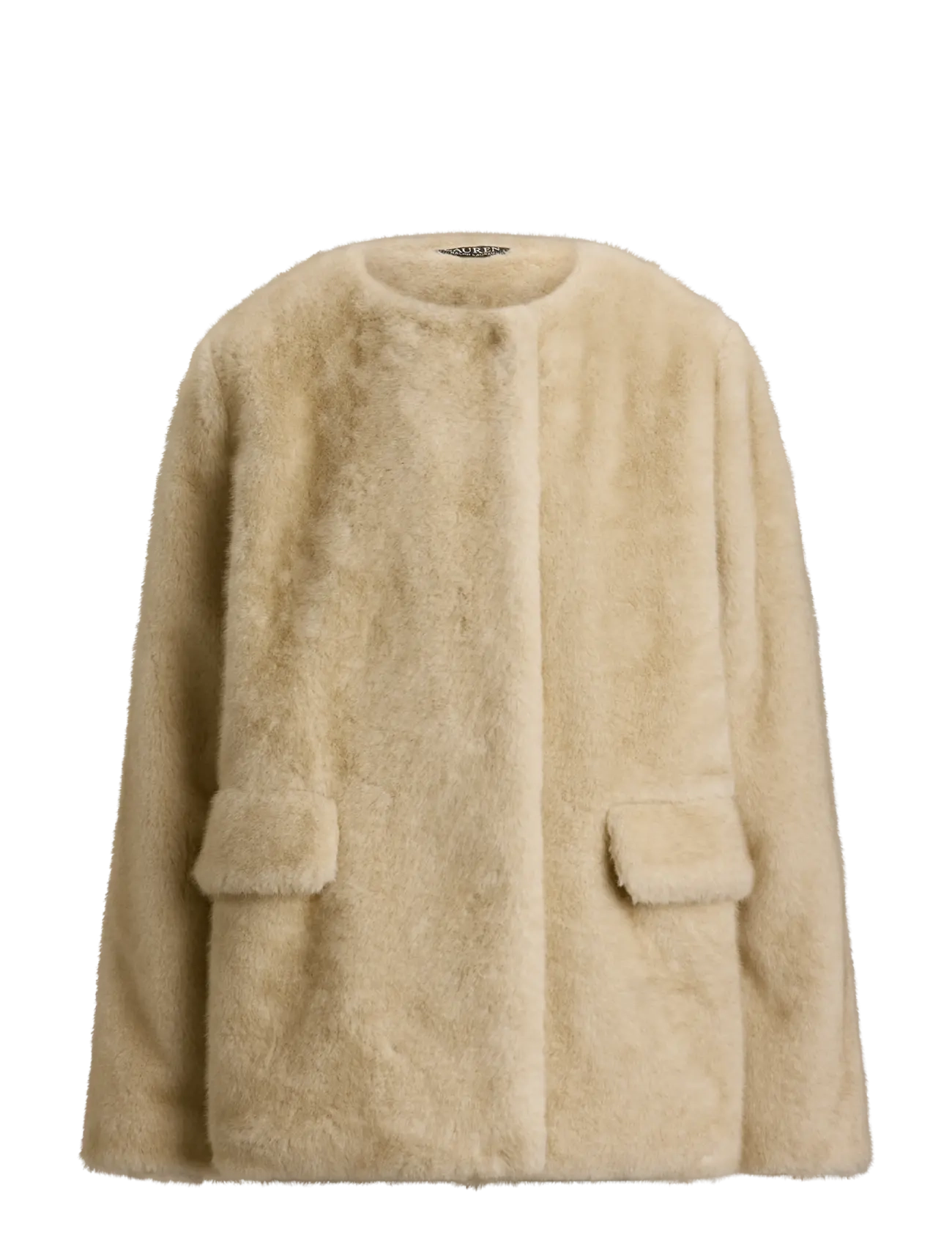 Lauren Ralph Lauren - Jacka i konstpäls - fuskpäls - cream - 2