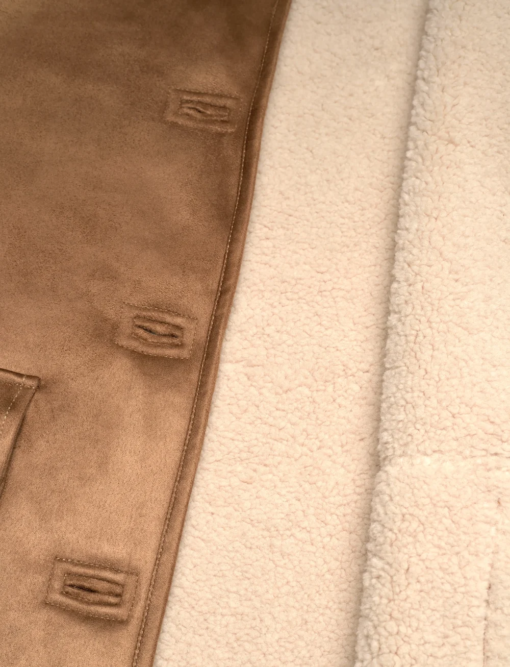 Lauren Ralph Lauren - FAUX SHEARLING-FX SHEARLING SB 24" - fuskpäls - camel - 4