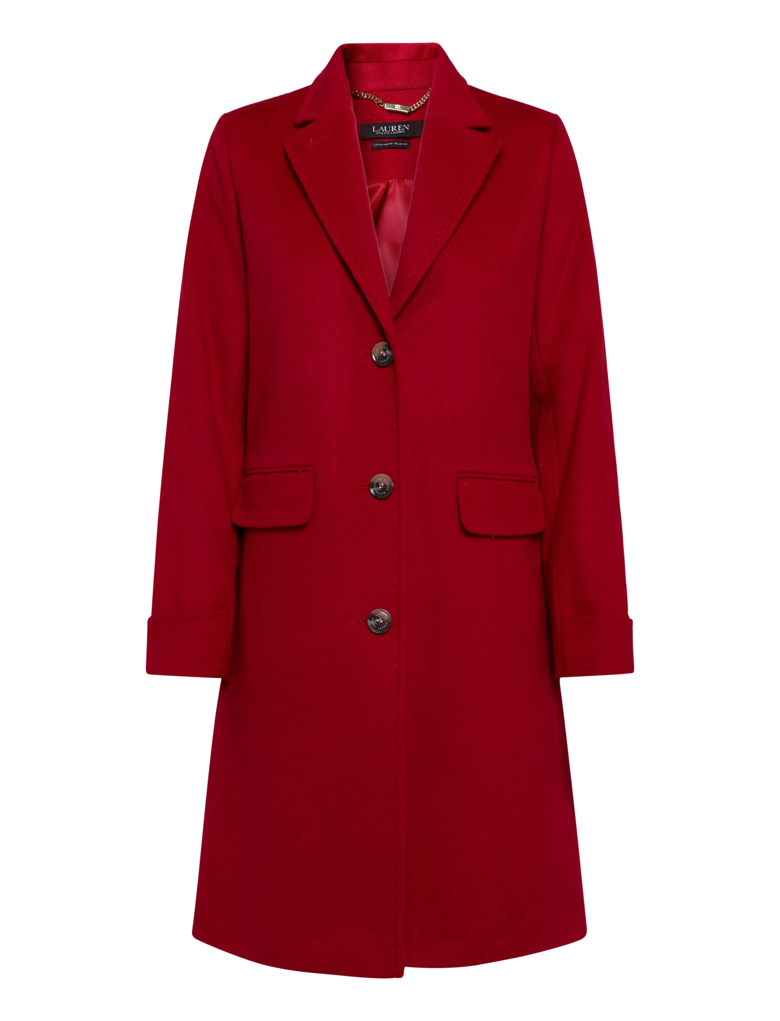 Lauren Ralph Lauren - Wool-Blend Coat - winterjacken - festive red - 2