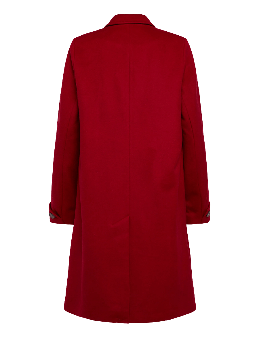Lauren Ralph Lauren - Wool-Blend Coat - winterjacken - festive red - 3