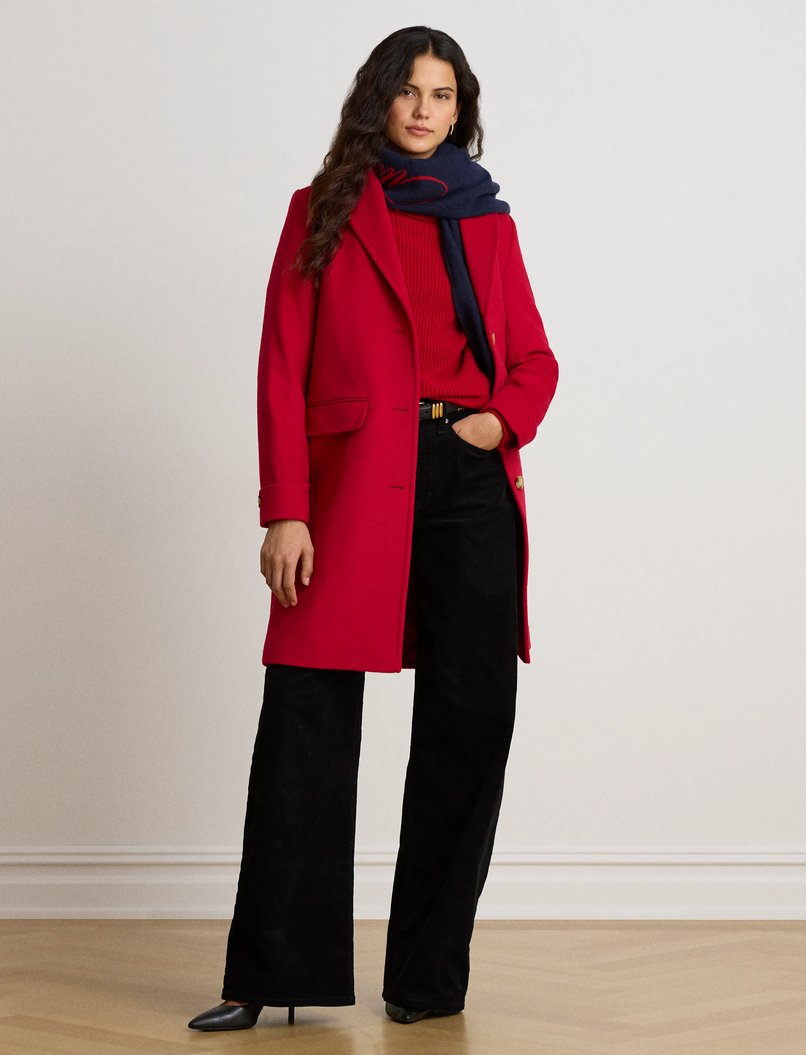 Wool-Blend Coat