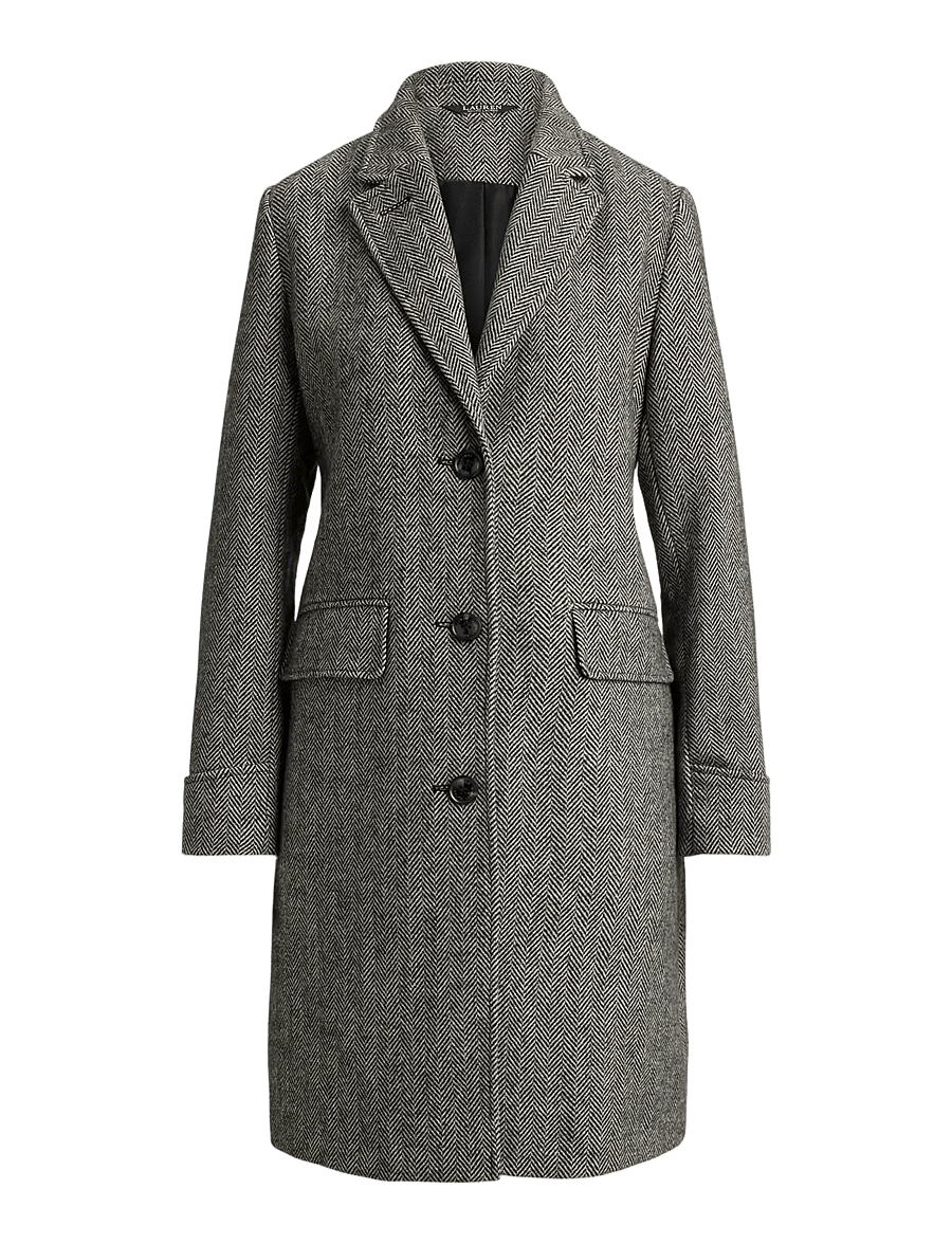 Lauren Ralph Lauren - NOVELTY-'WOOL SB 38" - vestes d'hiver - black - 1