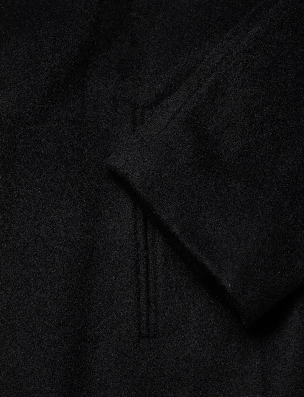 Lauren Ralph Lauren - Belted Wool-Blend Coat - wollmäntel - black - 2