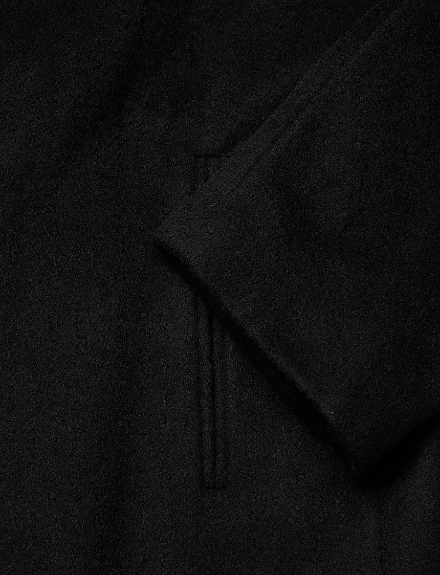 Lauren Ralph Lauren - Belted Wool-Blend Coat - vinterjackor - black - 2