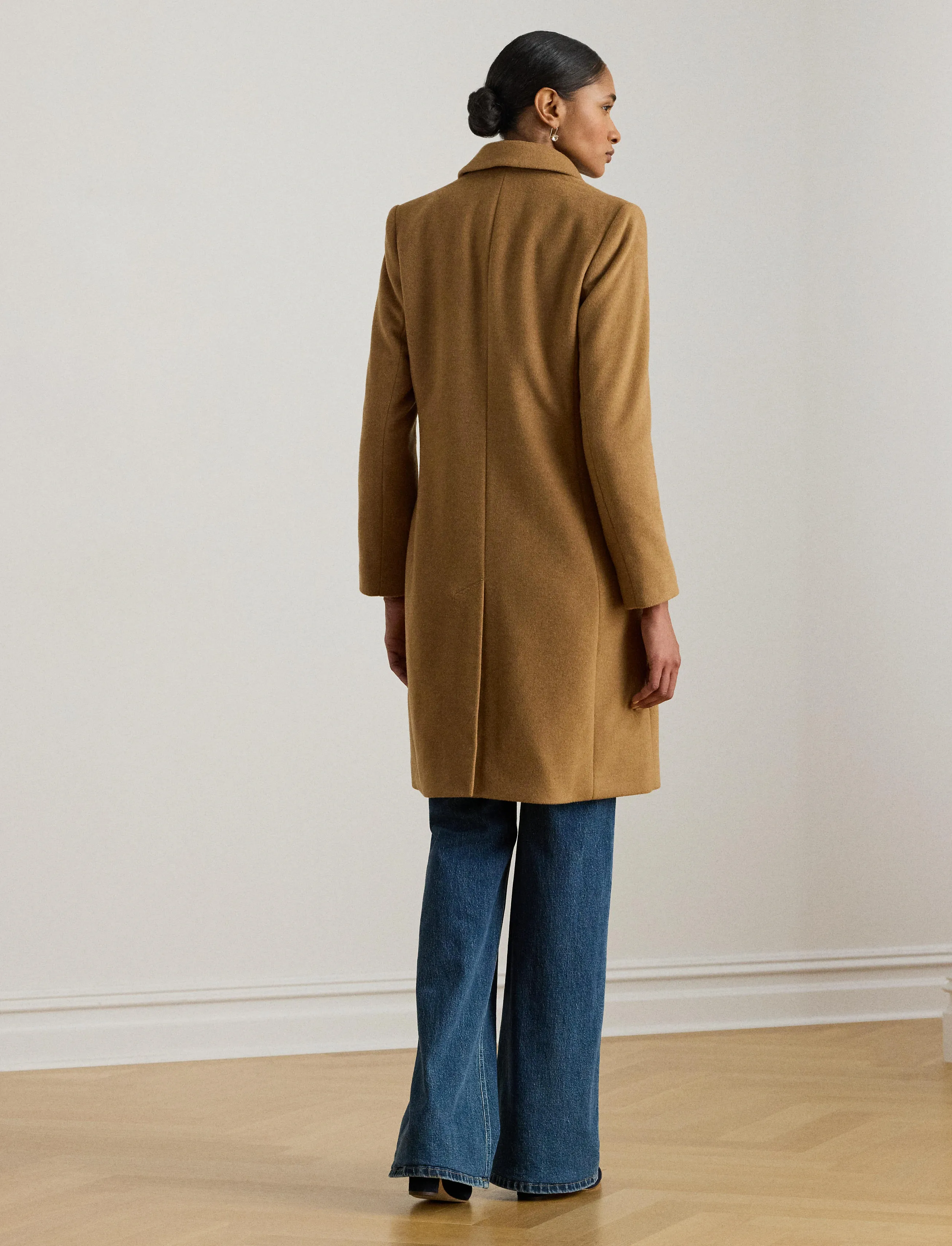 Lauren Ralph Lauren - Wool-Blend Coat - vinterjakker - new vicuna - 2