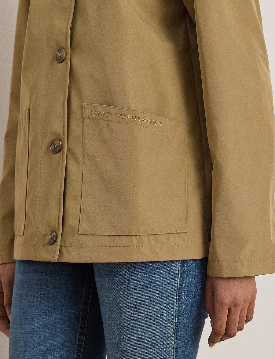Lauren Ralph Lauren - BONDED RAIN-BND SHRT JKT SB - frühlingsjacken - birch tan - 5