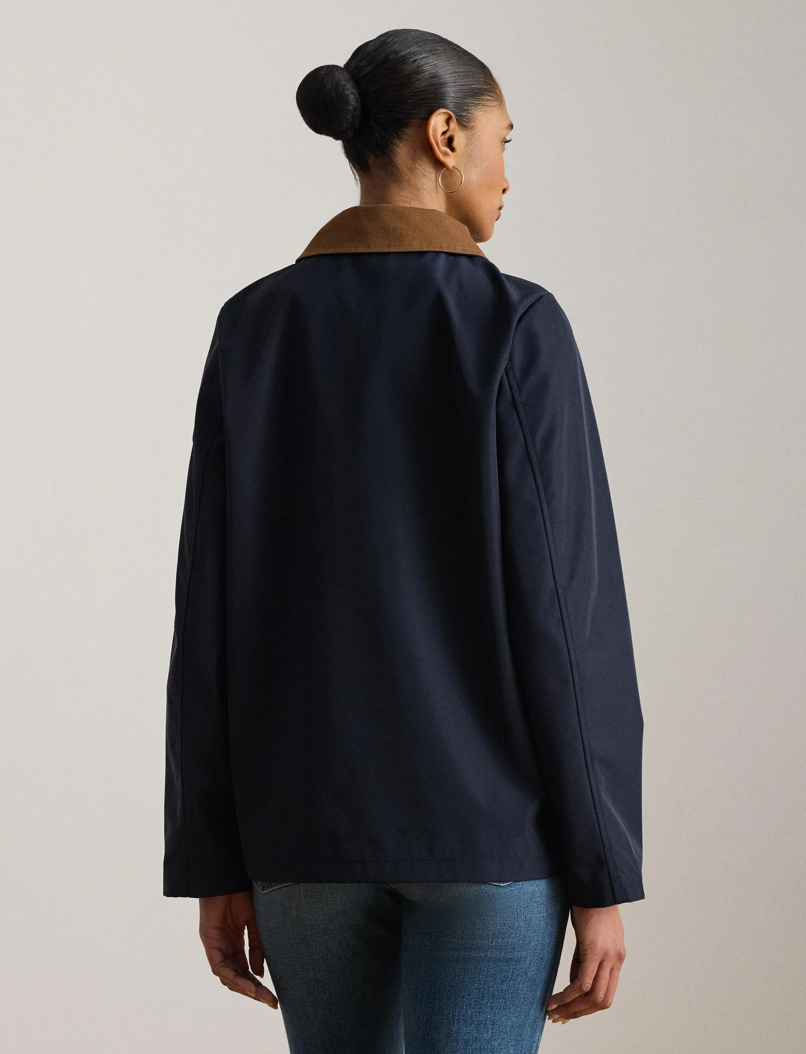Lauren Ralph Lauren - BONDED RAIN-BND SHRT JKT SB - pavasara jakas - dk navy - 3