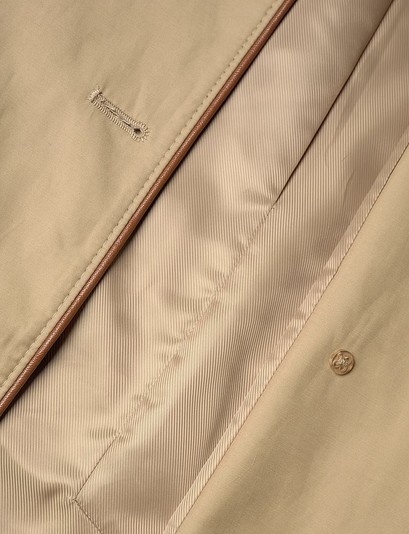 Lauren Ralph Lauren - Double-Breasted Cotton-Blend Trench Coat - trenchcoats - birch tan - 4