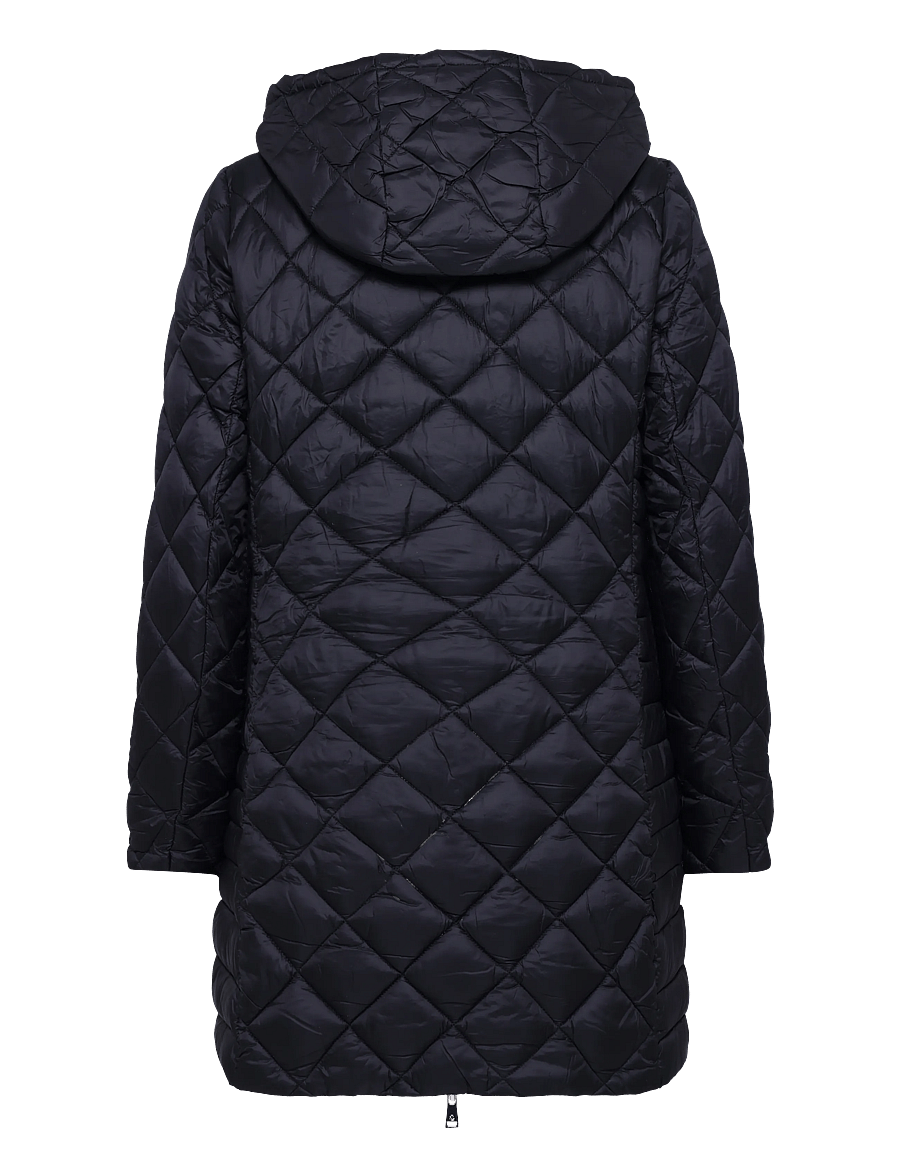 Lauren Ralph Lauren - Quilted Hooded Coat - winterjacken - black - 1