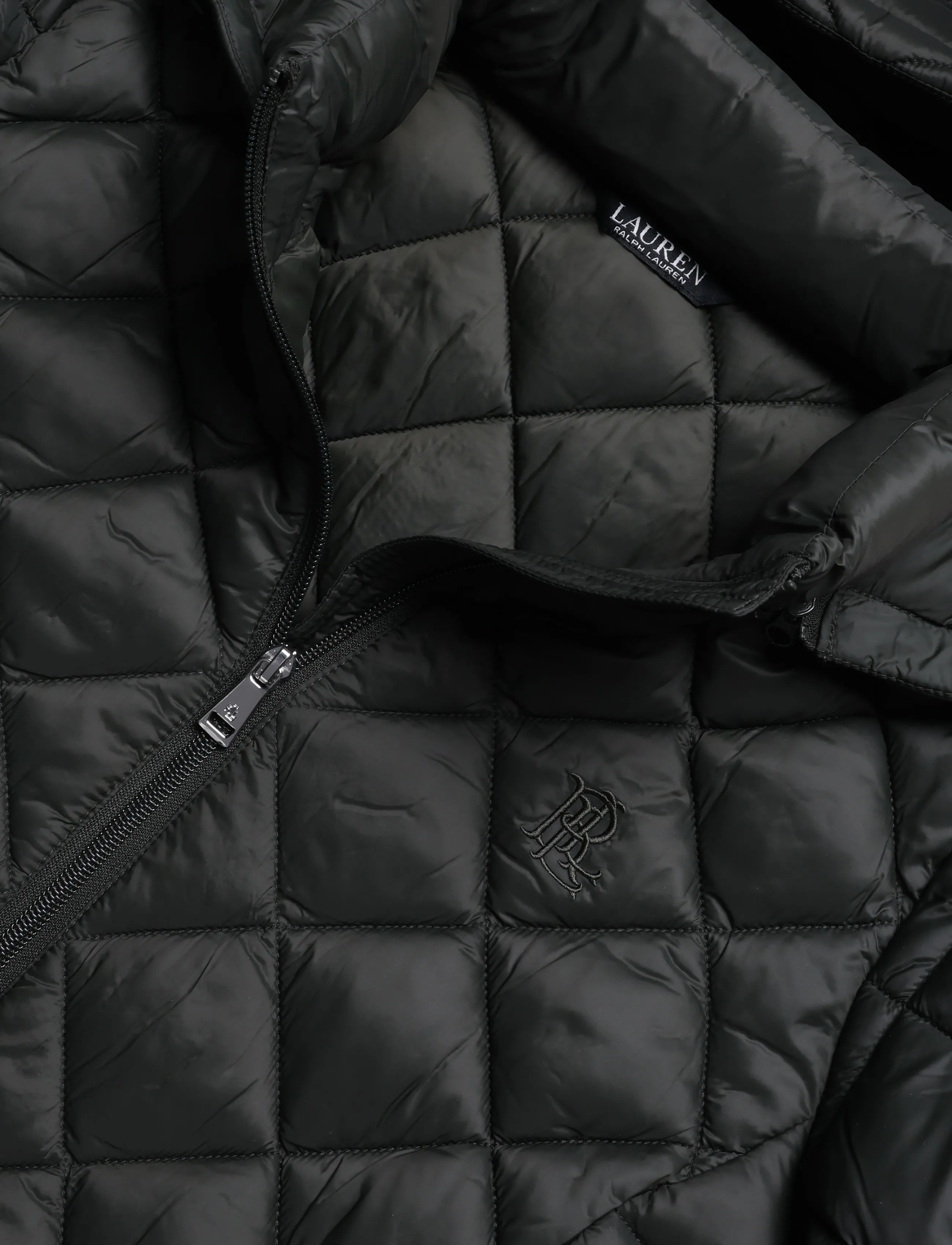 Lauren Ralph Lauren - Quilted Hooded Coat - talvejoped - litchfield loden - 2
