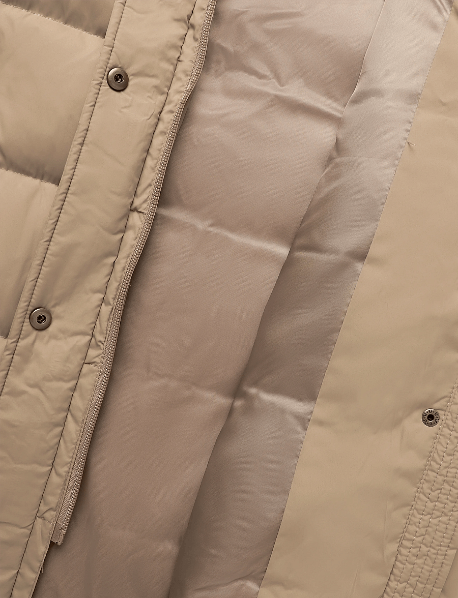 Lauren Ralph Lauren - Crest-Patch Hooded Down Coat - talvejoped - classic camel - 5