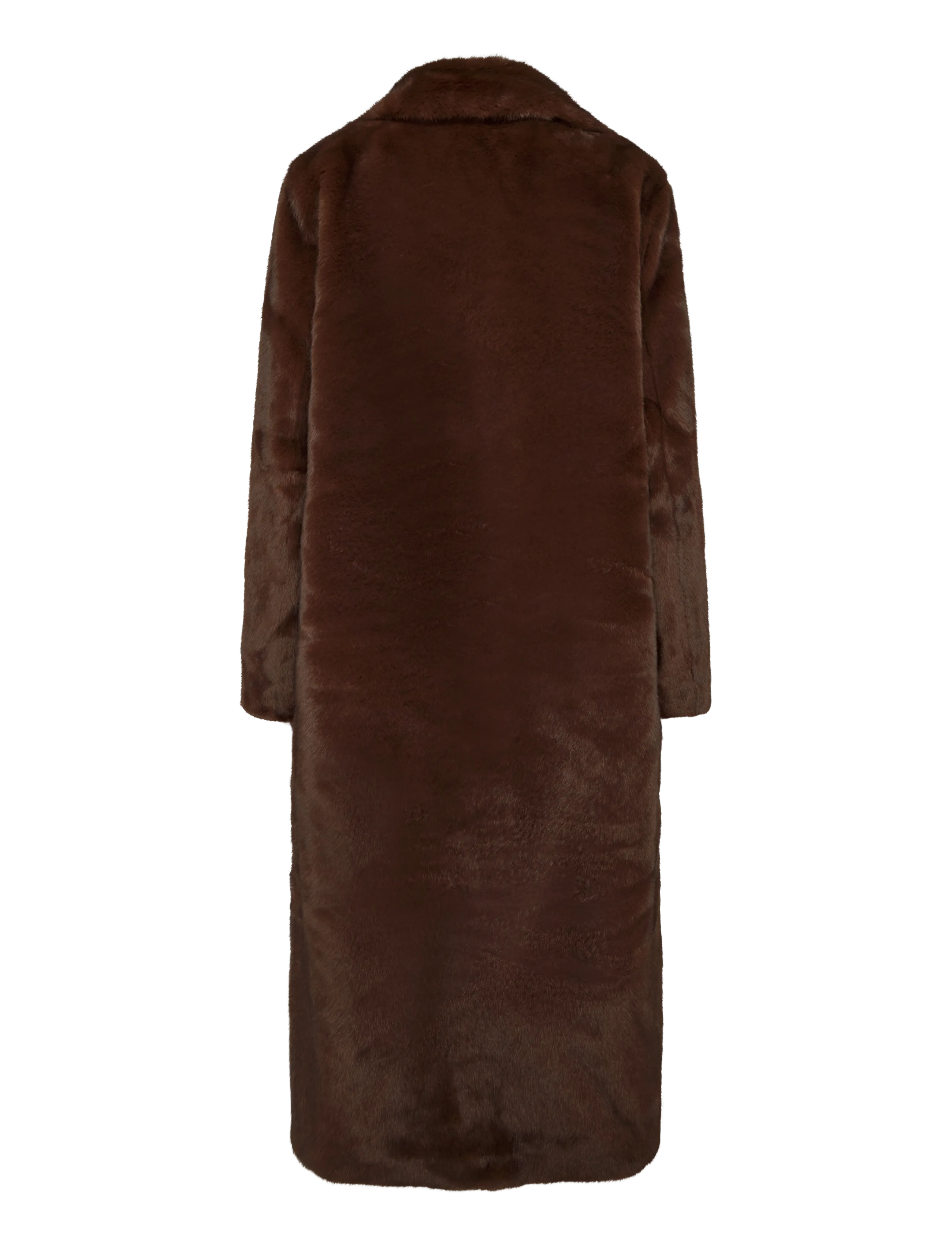Lauren Ralph Lauren - Faux-Fur Reefer Coat - faux fur jakker - circuit brown - 4