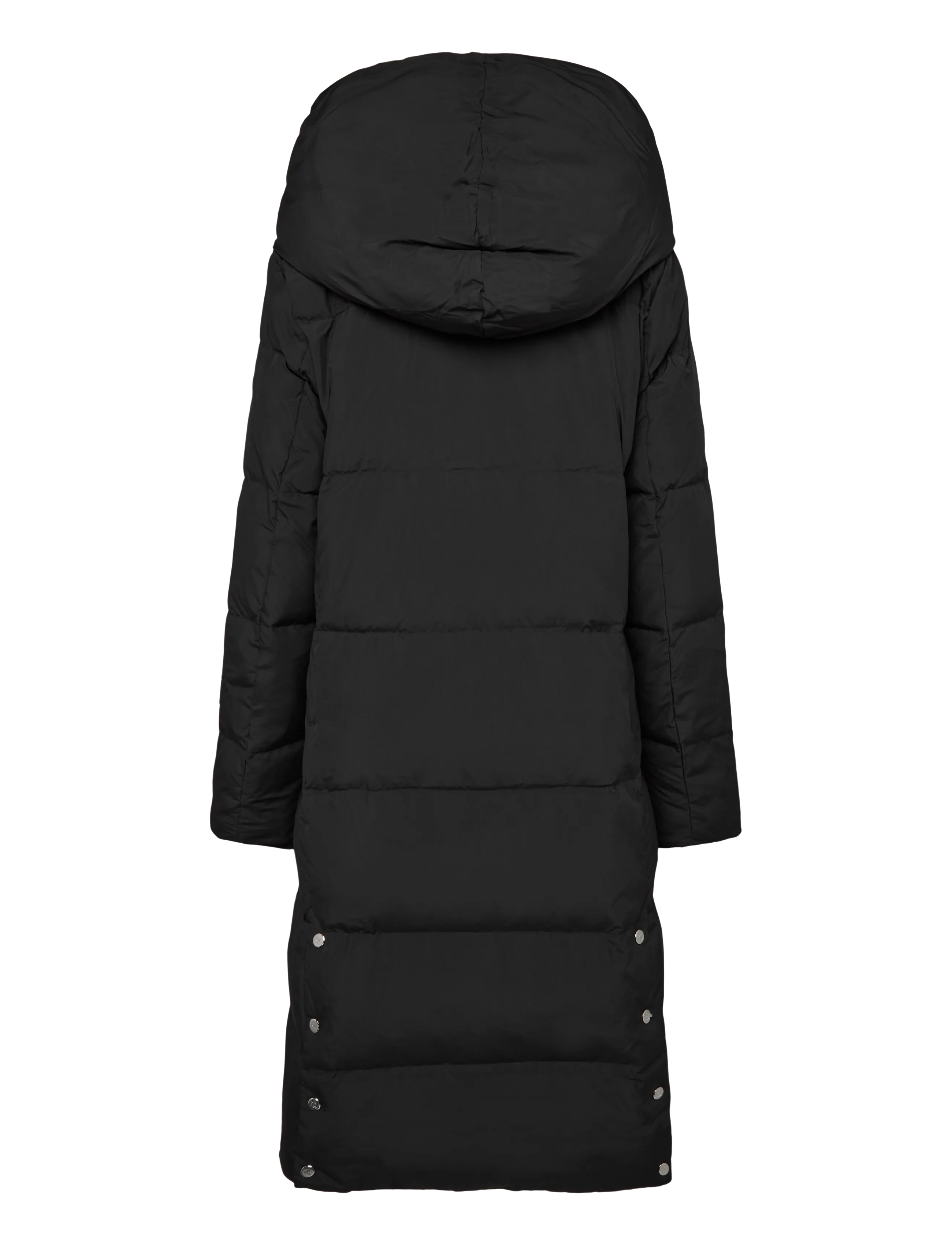 Lauren Ralph Lauren - Oversize-Collar Quilted Down Coat - ziemas jakas - black - 3