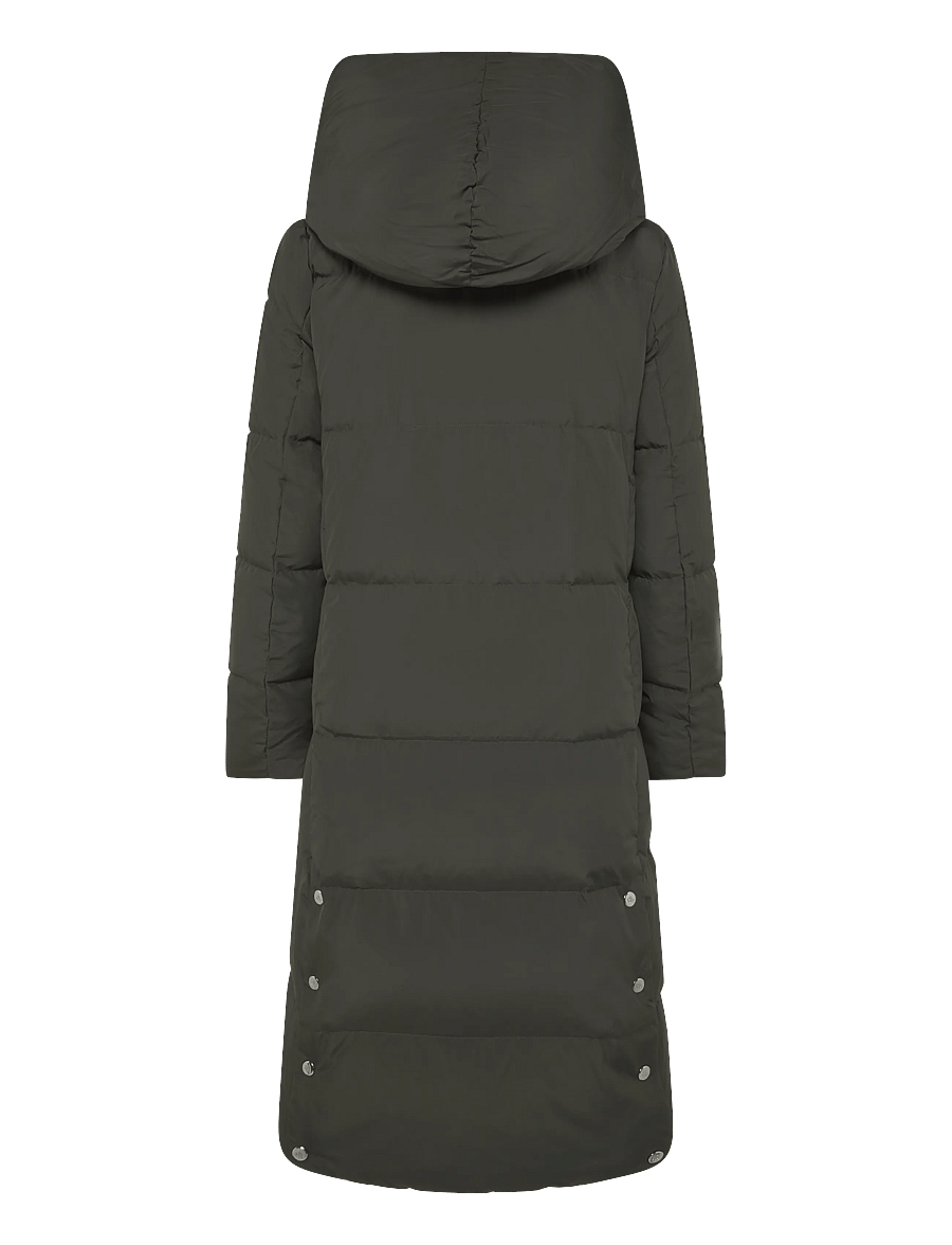 Lauren Ralph Lauren - Oversize-Collar Quilted Down Coat - vinterjakker - litchfield loden - 3