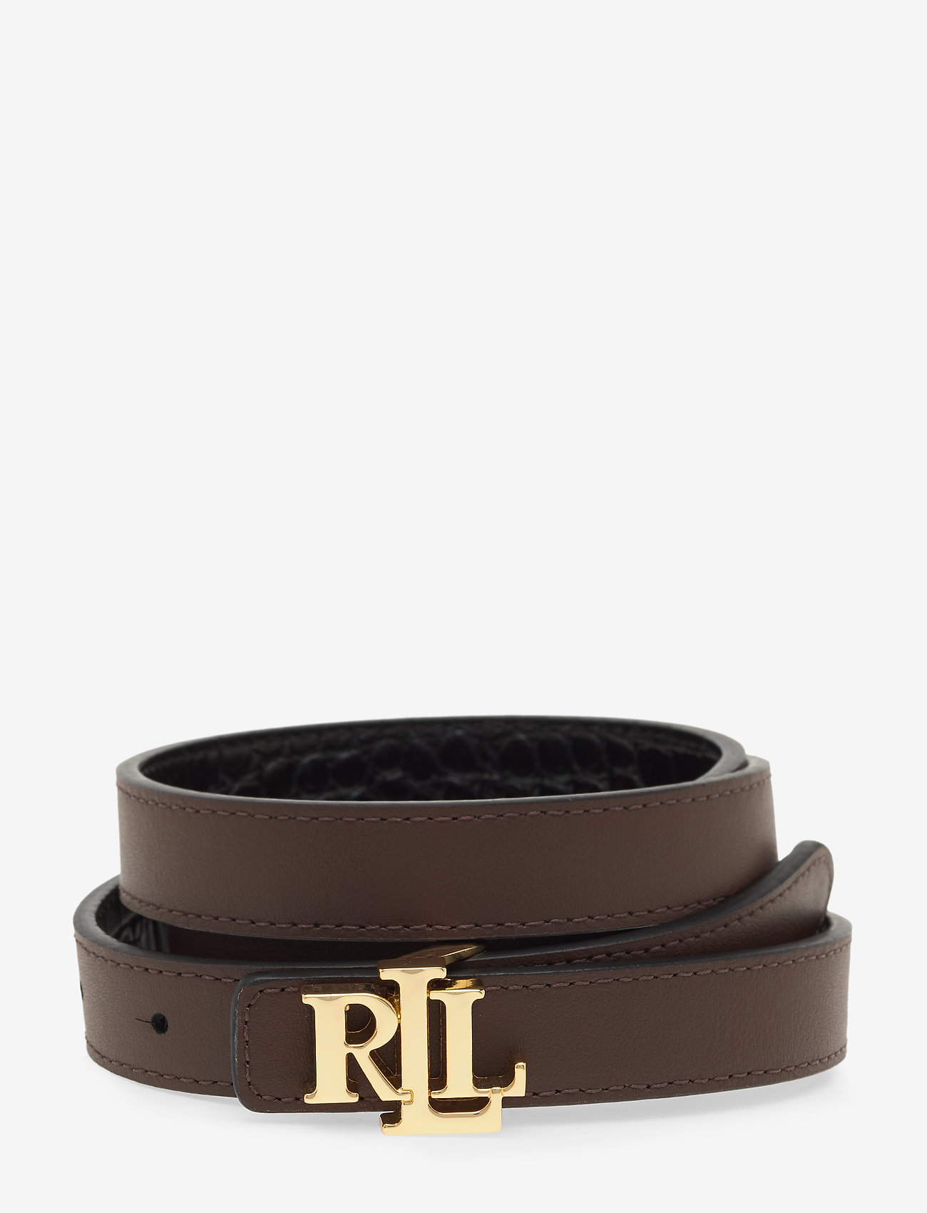 Lauren Ralph Lauren - Reversible Leather Belt - black/dark brown - 1